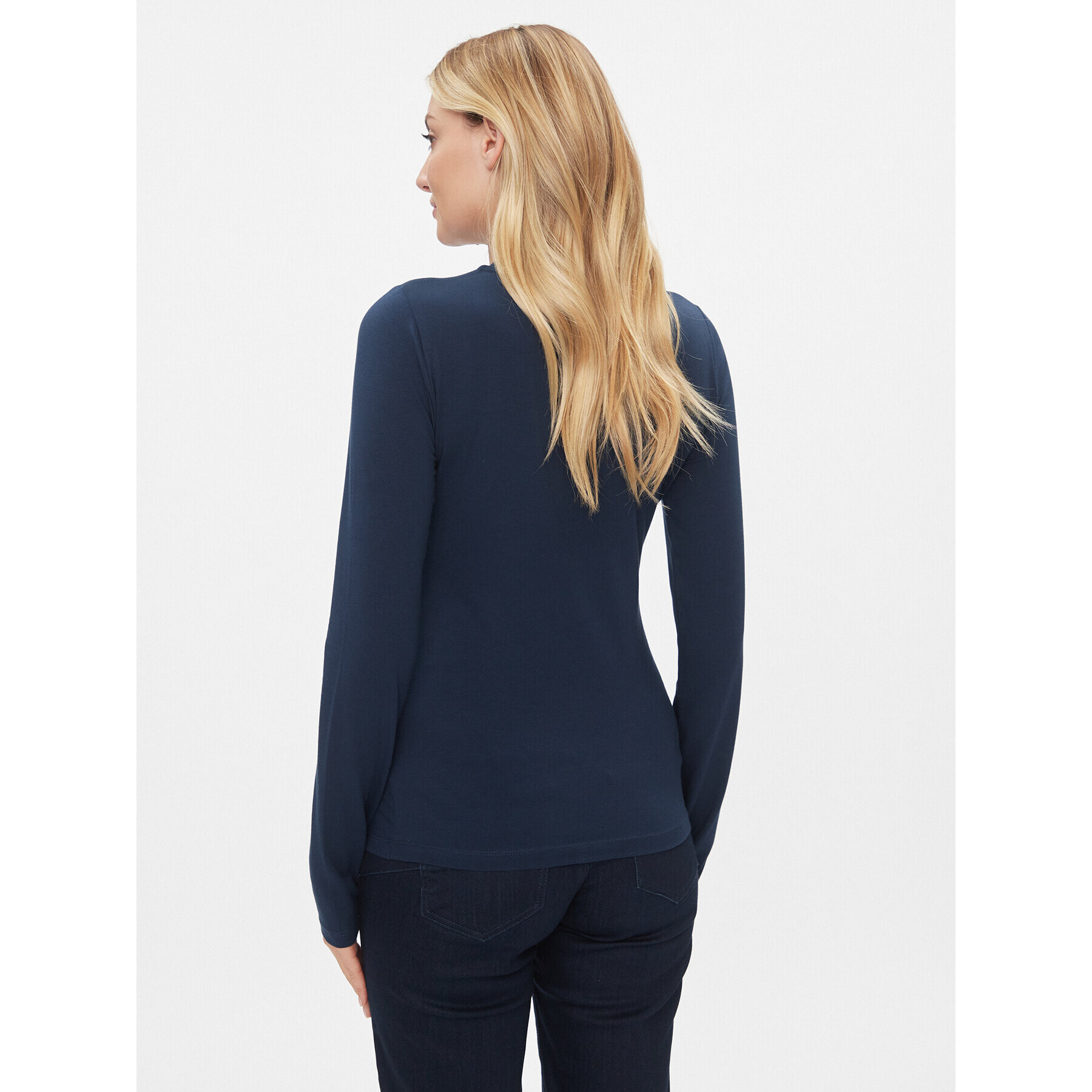 Trussardi Блуза 56T00594 Тъмносин Regular Fit - Pepit.bg