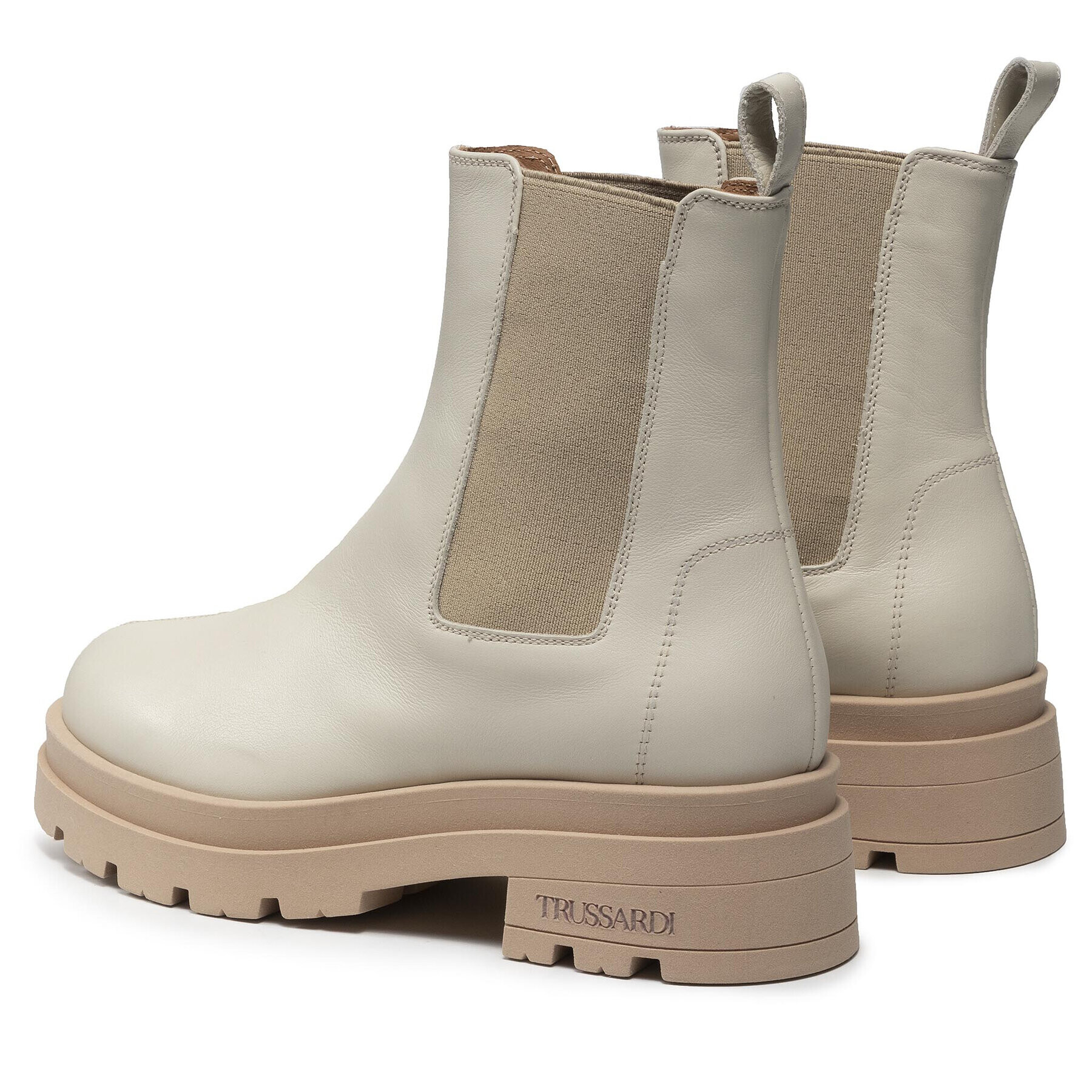 Trussardi Боти 79A00721 Бежов - Pepit.bg