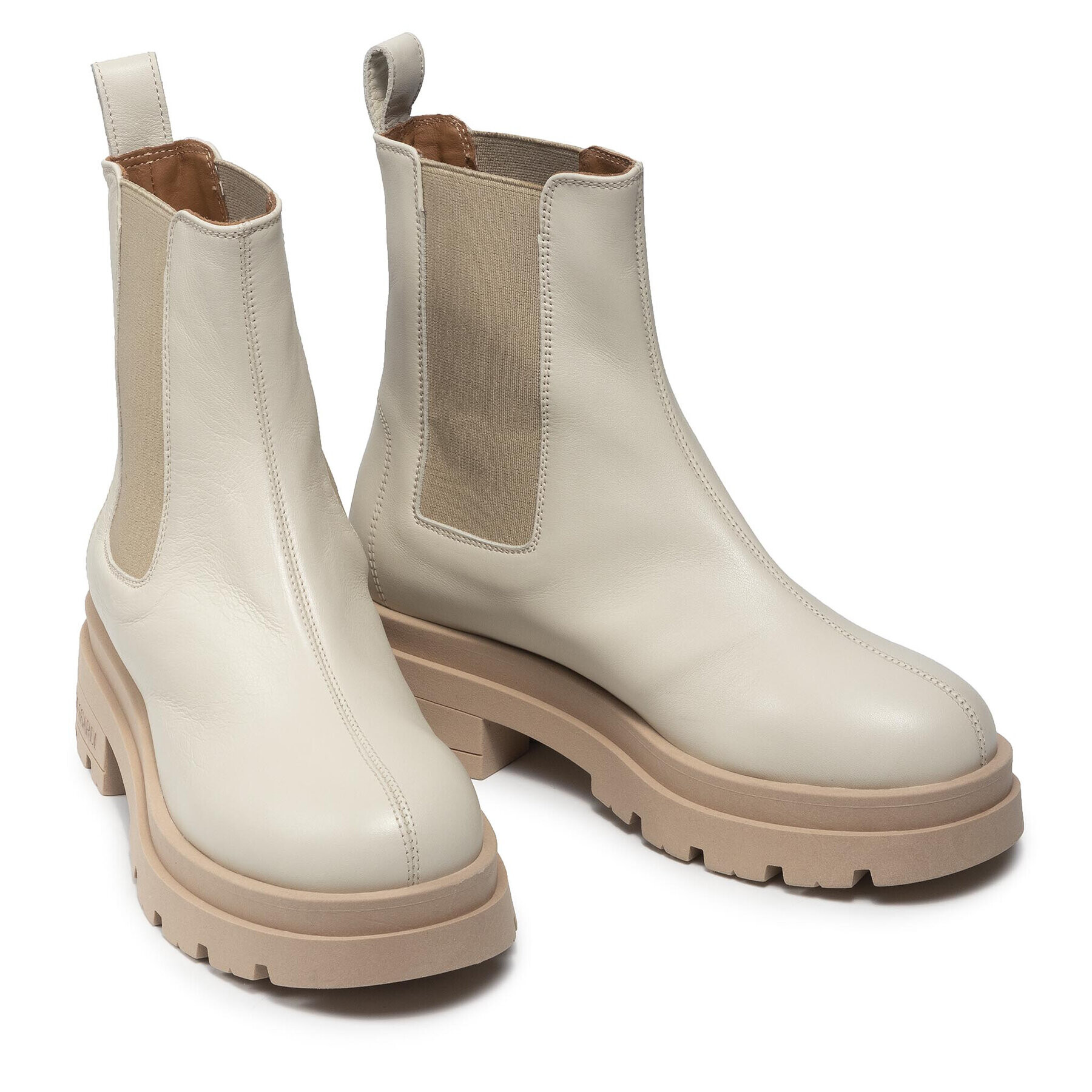 Trussardi Боти 79A00721 Бежов - Pepit.bg