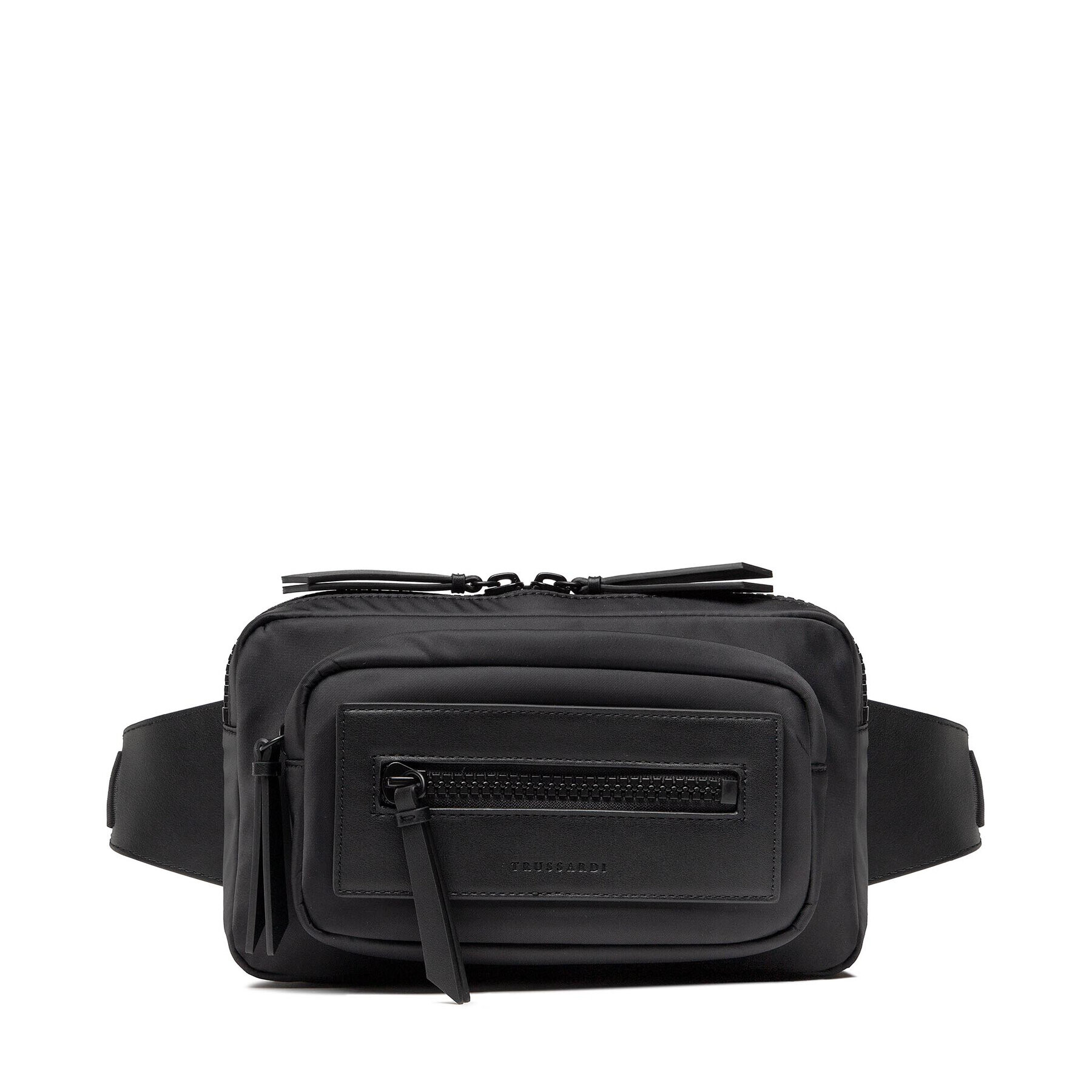 Trussardi Чанта за кръст Zenith Belt Bag 71B00349 Черен - Pepit.bg