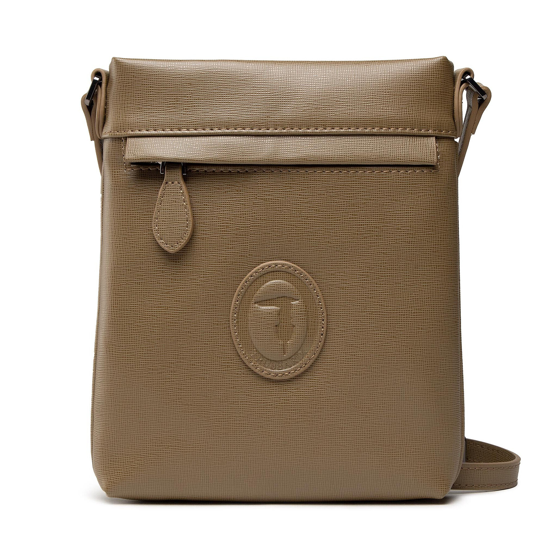 Trussardi Дамска чанта Urban Crossbody Flat 71B00266 Зелен - Pepit.bg