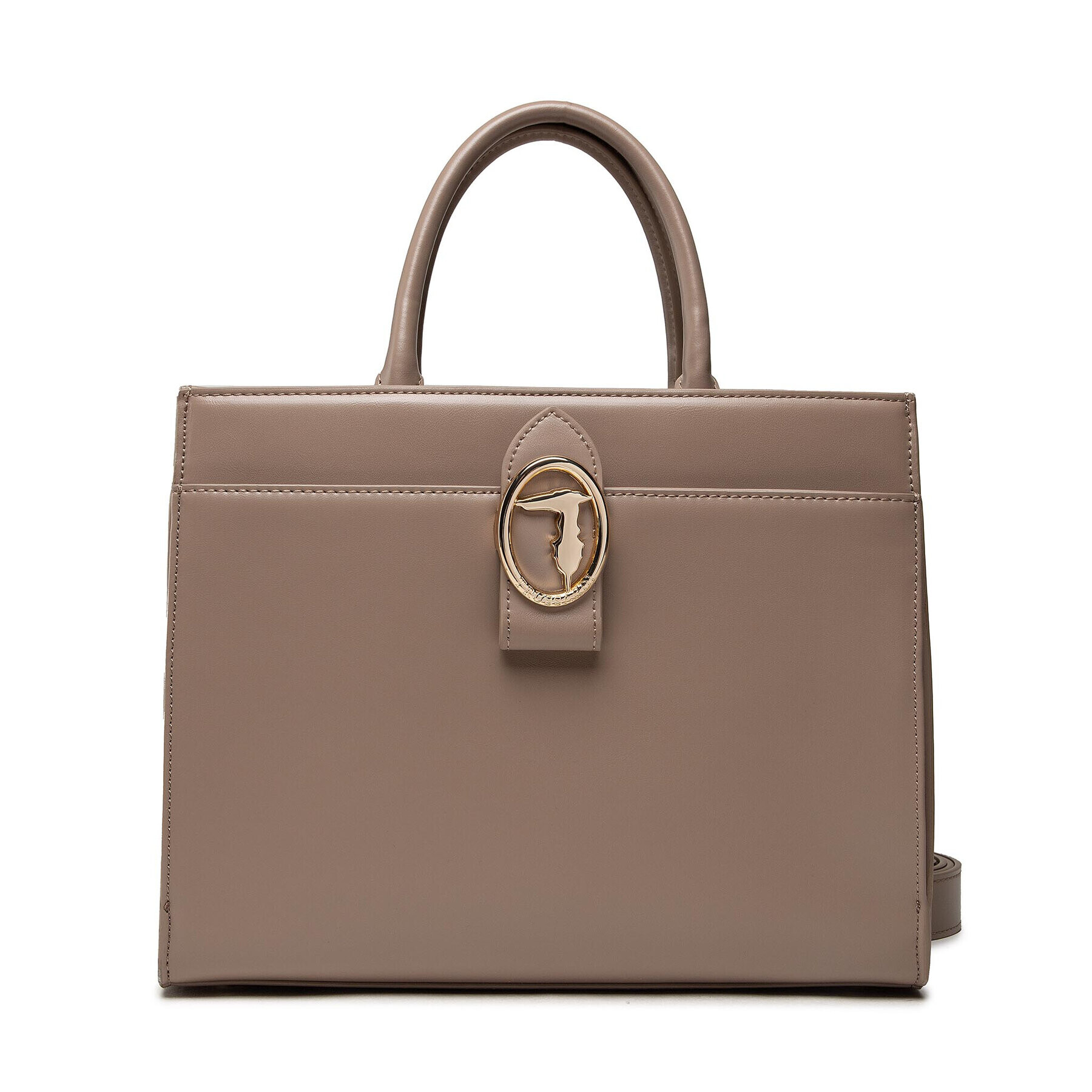 Trussardi Дамска чанта Grace Tote Md 75B01184 Бежов - Pepit.bg