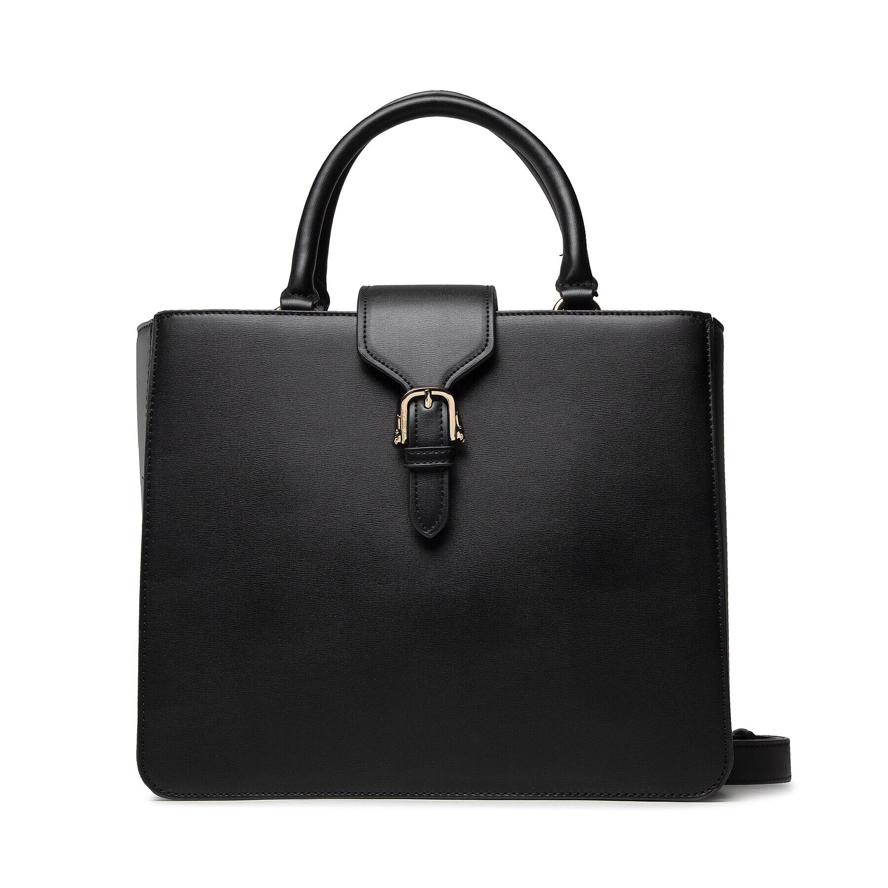 Trussardi Дамска чанта Victoria Tote Md 75B01192 Черен - Pepit.bg