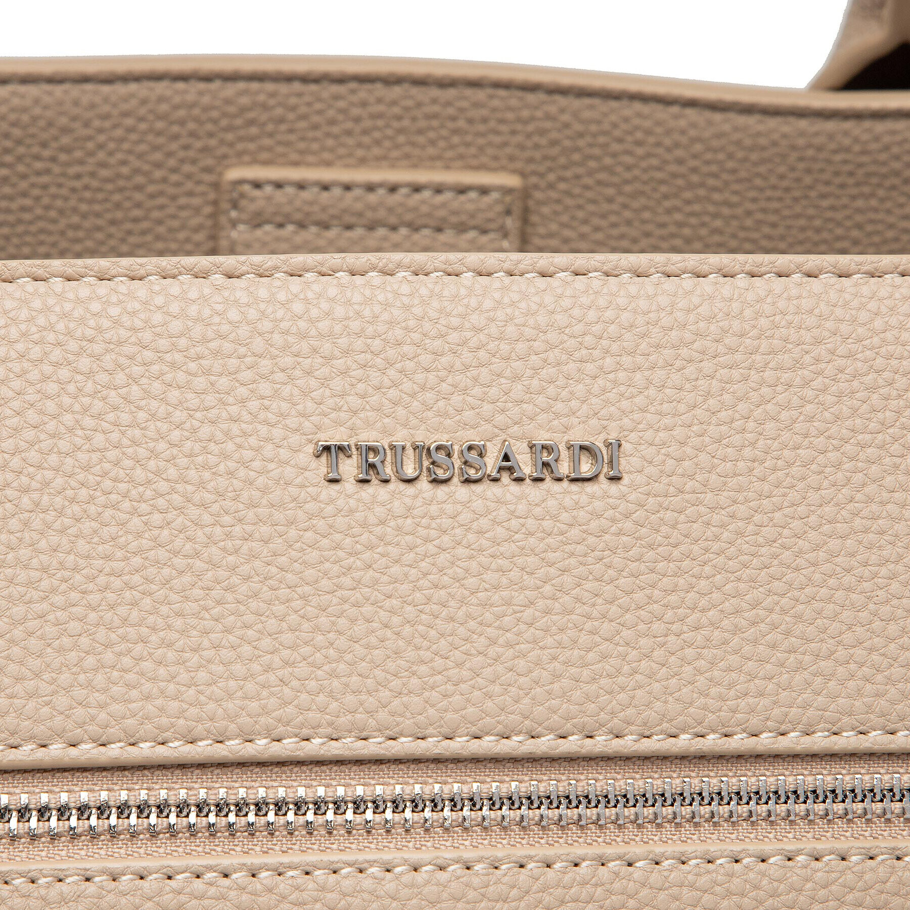 Trussardi Дамска чанта 75B01418 Бежов - Pepit.bg