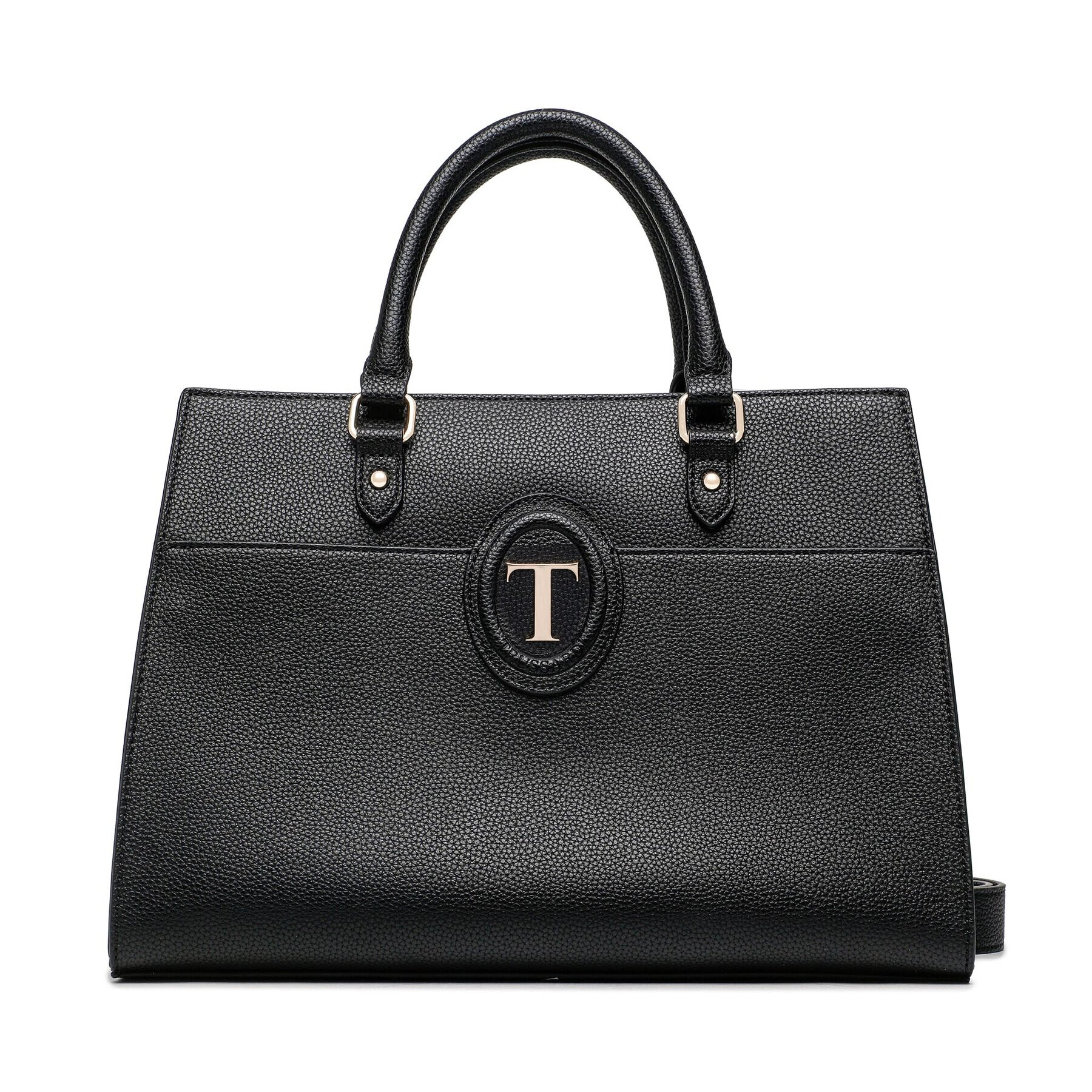 Trussardi Дамска чанта 75B01528 Черен - Pepit.bg