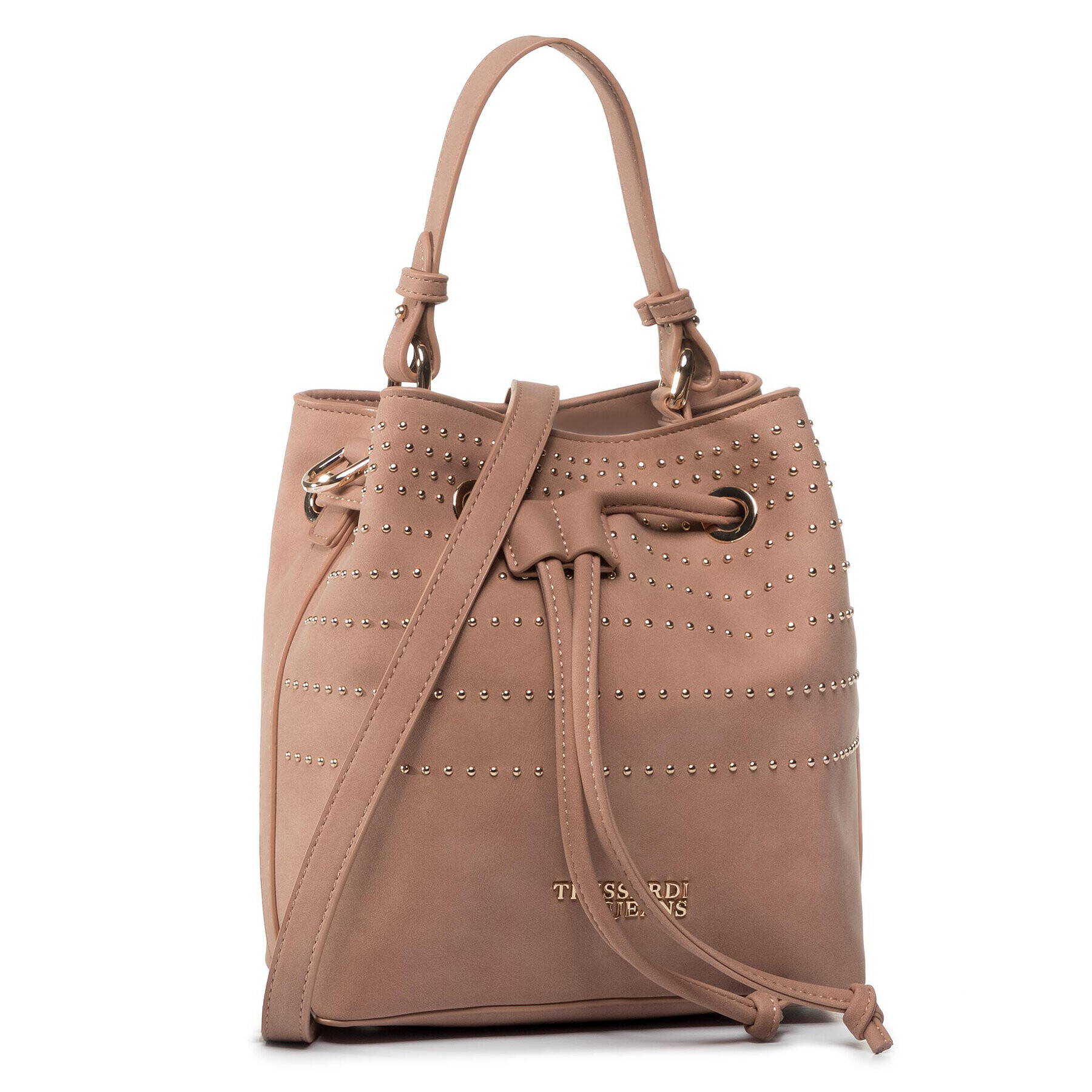 Trussardi Дамска чанта Anita Bucket Sm 75B00880 Розов - Pepit.bg