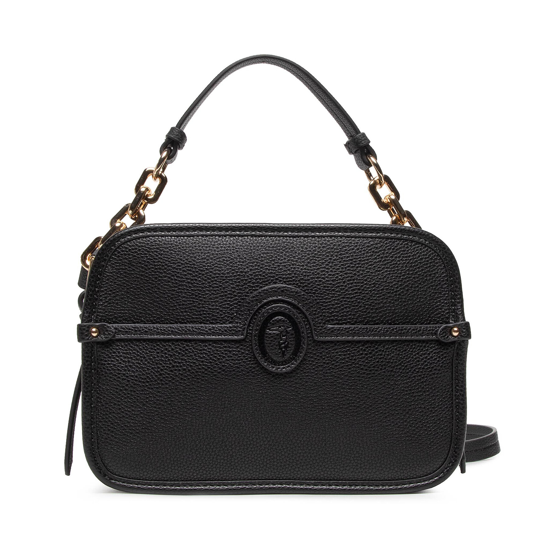 Trussardi Дамска чанта Ardisia Camera Bag 75B01327 Черен - Pepit.bg