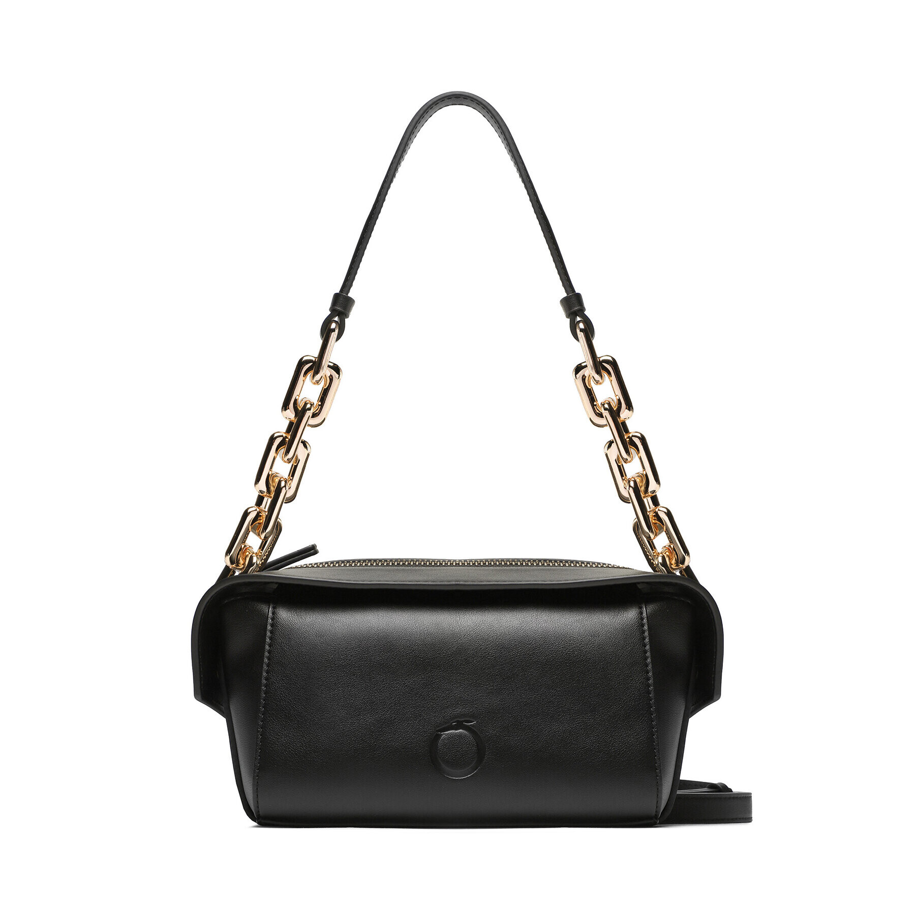 Trussardi Дамска чанта Aster Shoulder 75B01520 Черен - Pepit.bg
