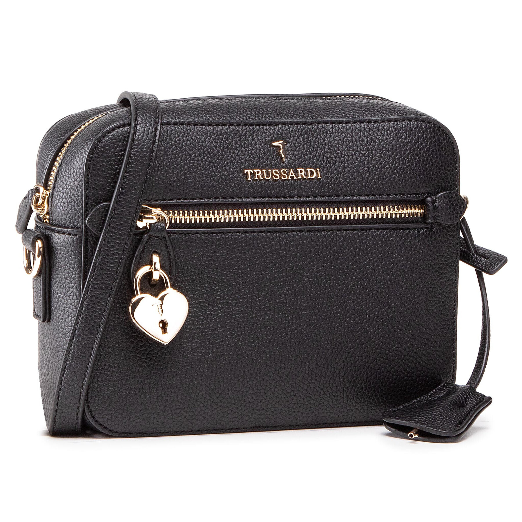 Trussardi Дамска чанта Camera Case Grana 75B01083 Черен - Pepit.bg