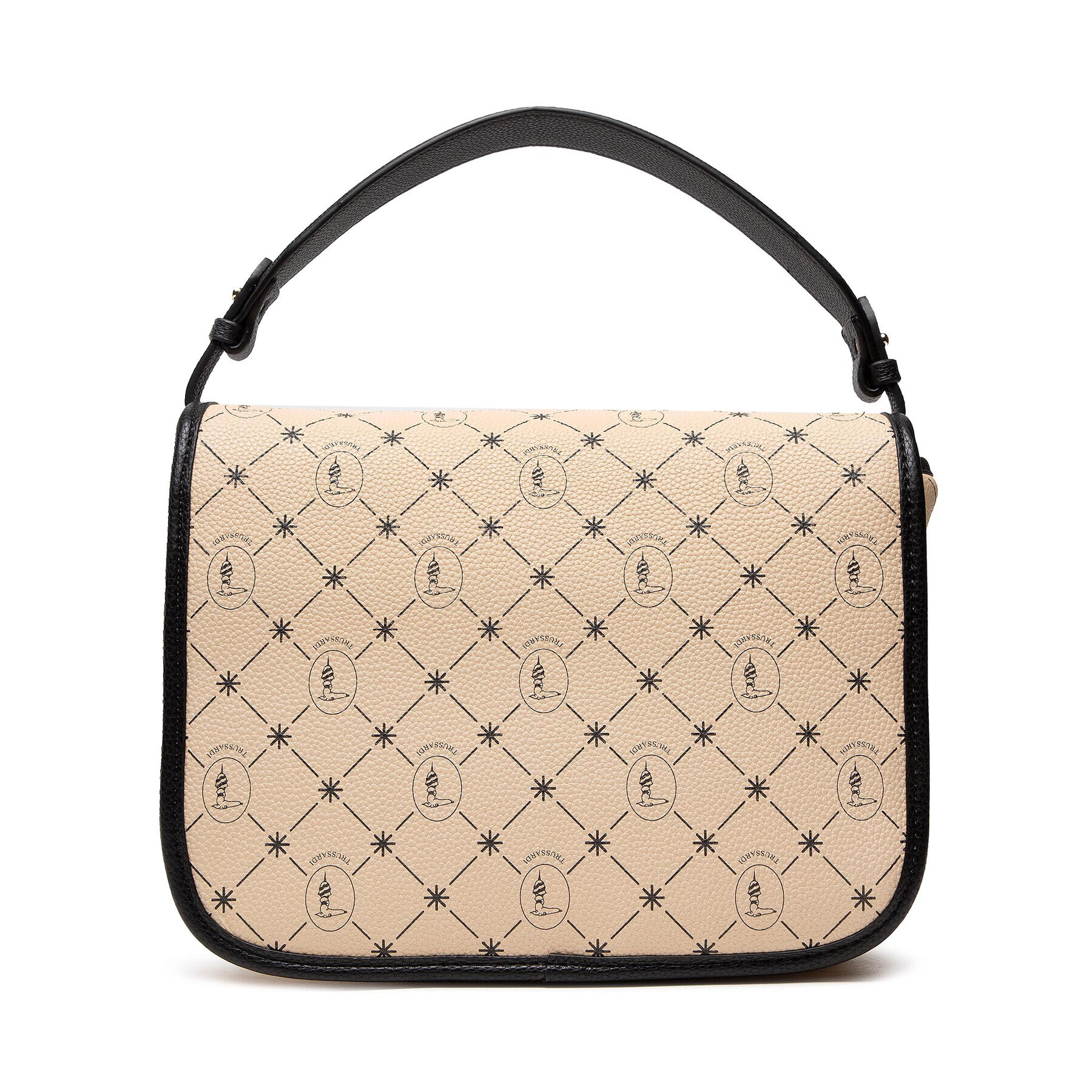 Trussardi Дамска чанта Clavel Shoulder 75B01253 Бежов - Pepit.bg