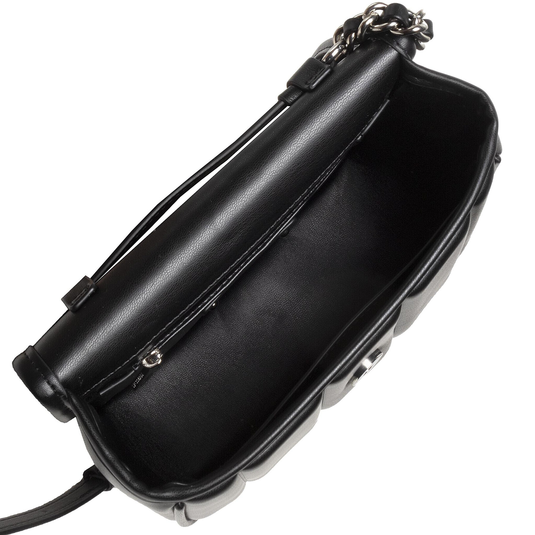 Trussardi Дамска чанта Dun Shoulder Bag 75B01377 Черен - Pepit.bg
