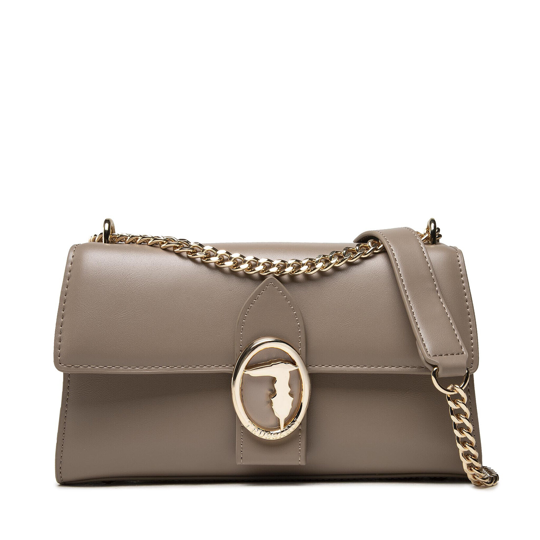 Trussardi Дамска чанта Grace Shoulder Md 75B01181 Бежов - Pepit.bg