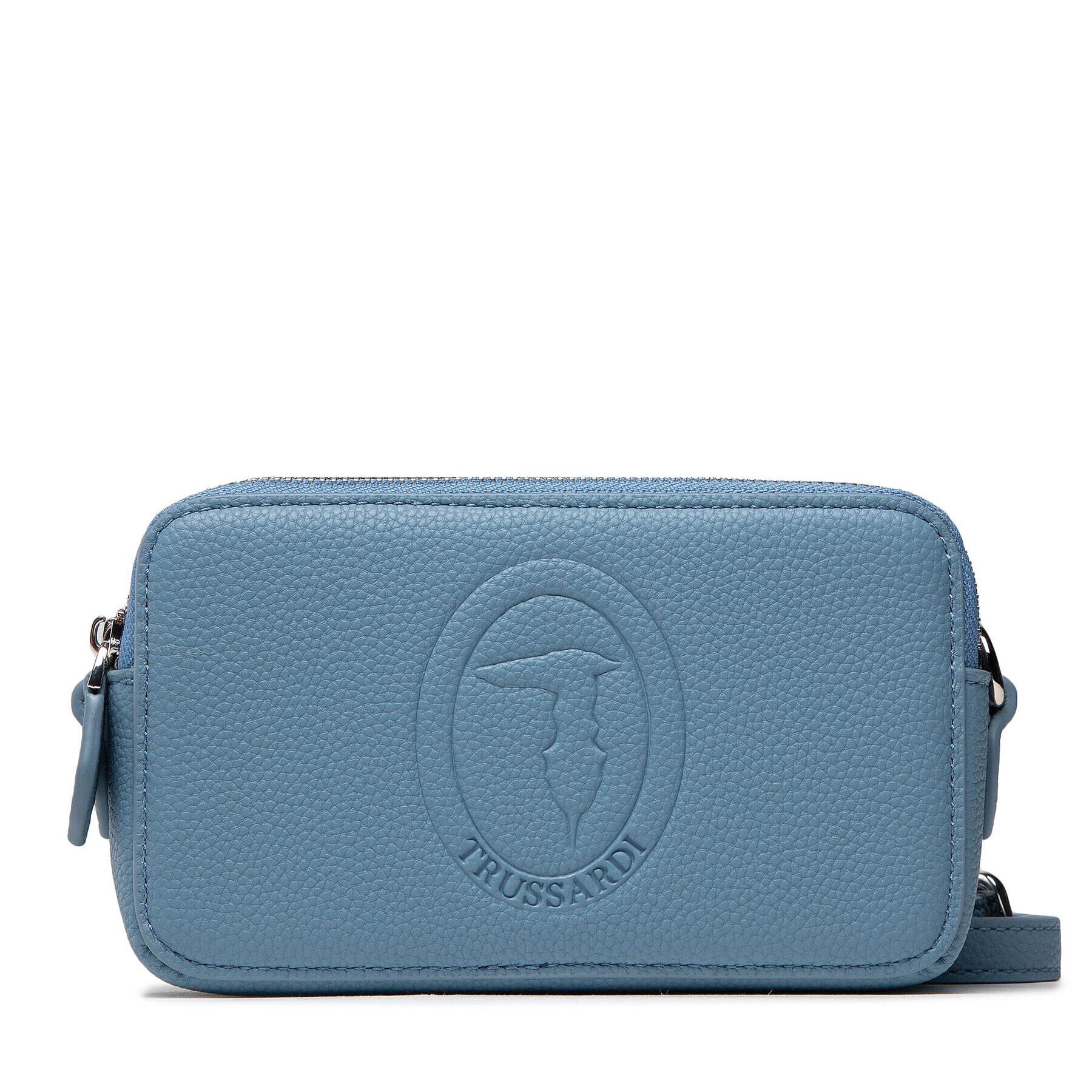 Trussardi Дамска чанта Iris Camera Bag 75B01112 Син - Pepit.bg