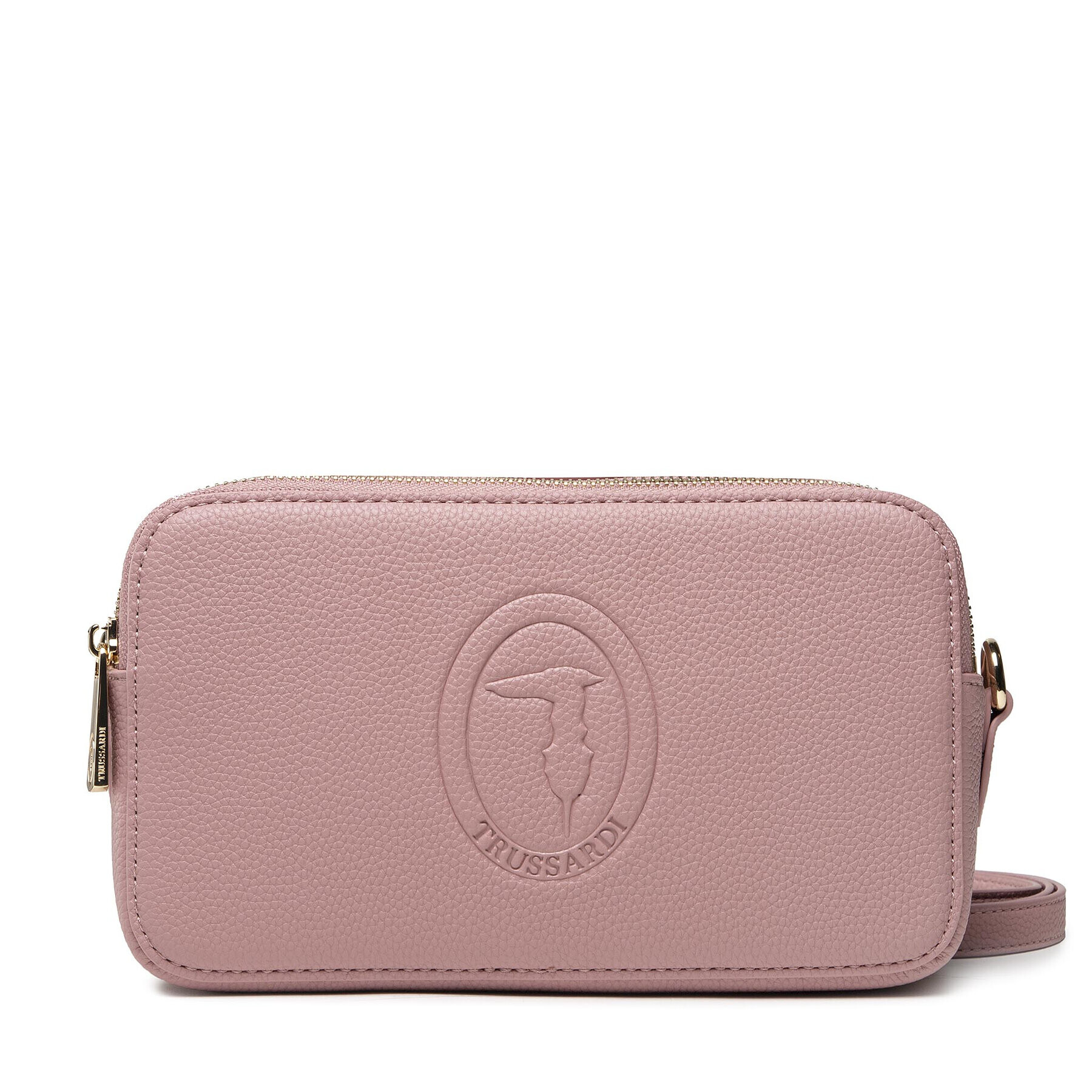 Trussardi Дамска чанта Iris Camera Bag 75B01255 Розов - Pepit.bg