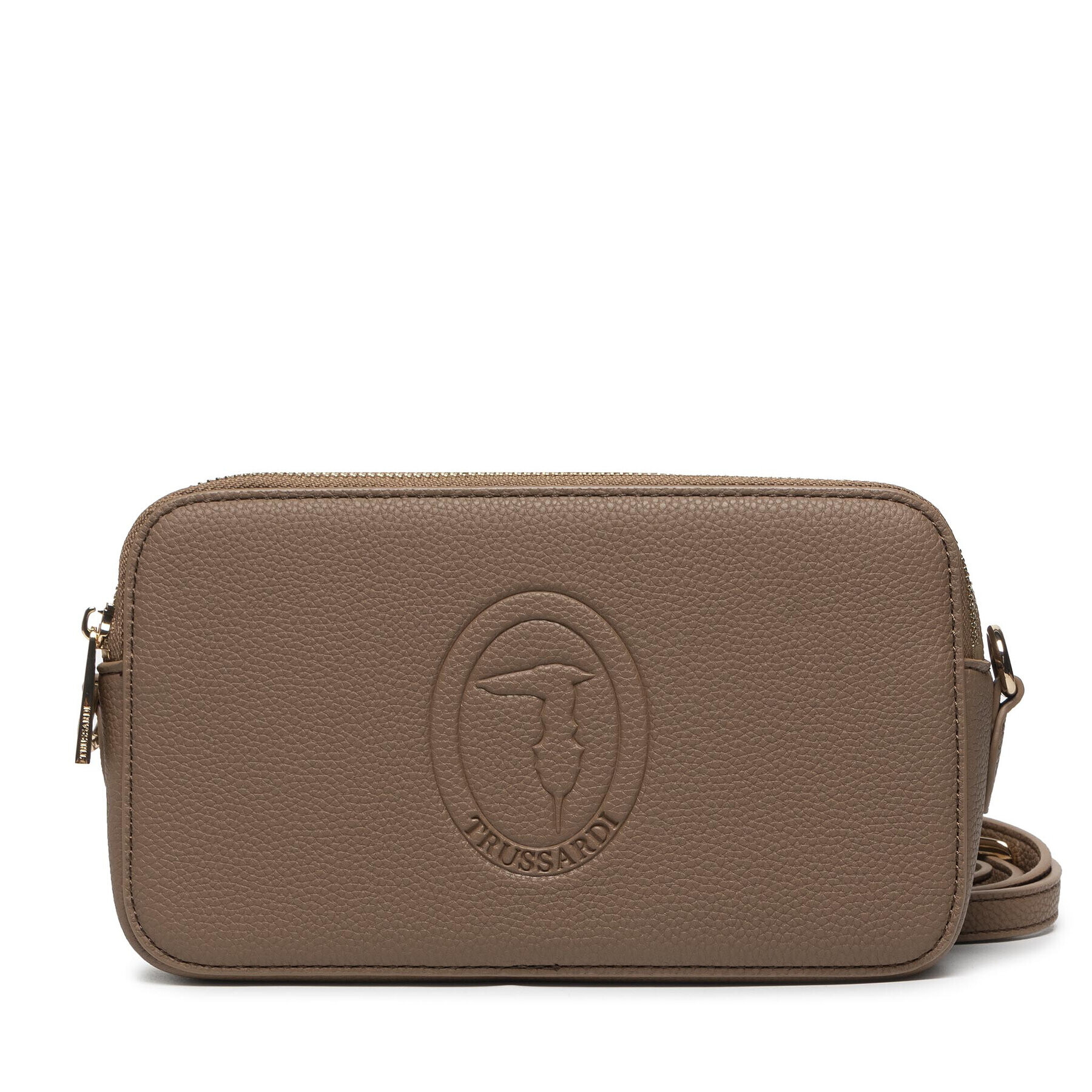 Trussardi Дамска чанта Iris Camera Bag Кафяв - Pepit.bg