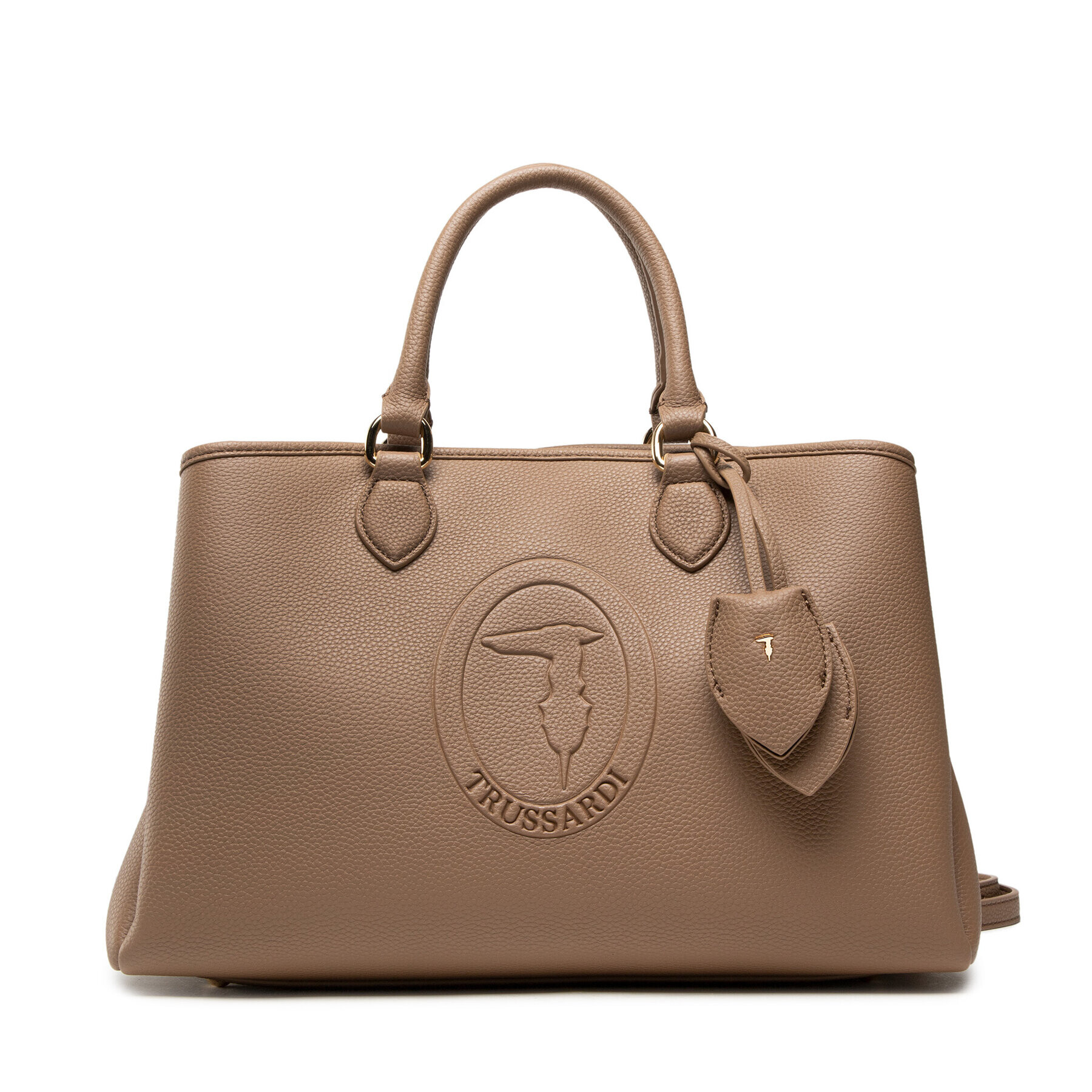 Trussardi Дамска чанта Iris Tote Md 75B01097 Кафяв - Pepit.bg