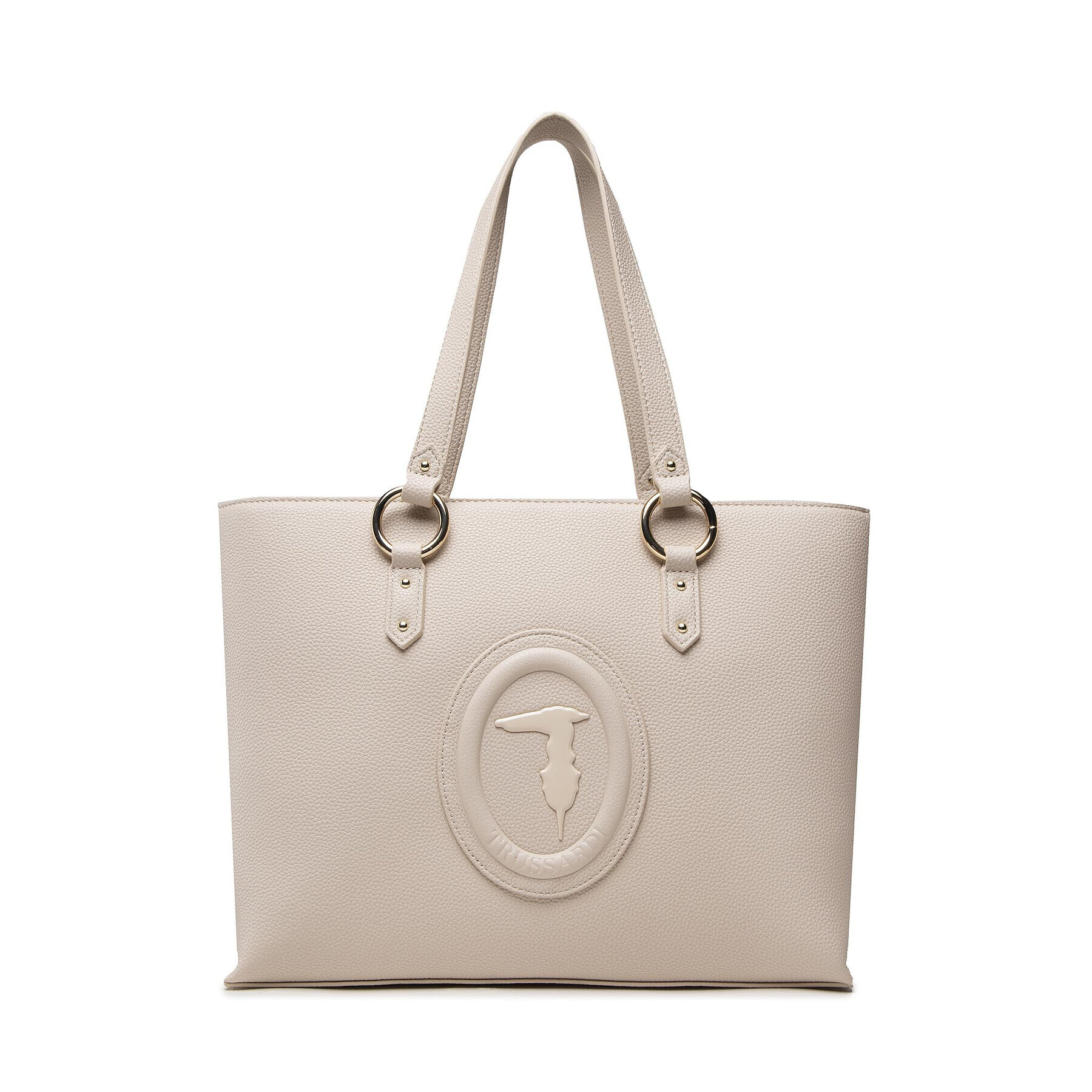 Trussardi Дамска чанта Lisbona Shopper Md 75B00961 Бежов - Pepit.bg