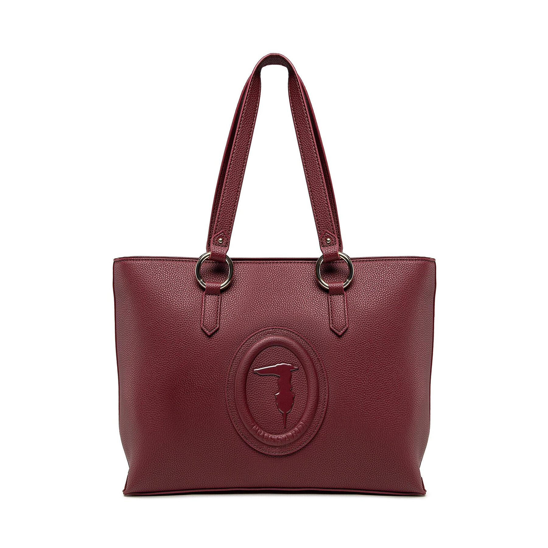 Trussardi Дамска чанта Lisbona Shopper Md 75B00961 Бордо - Pepit.bg