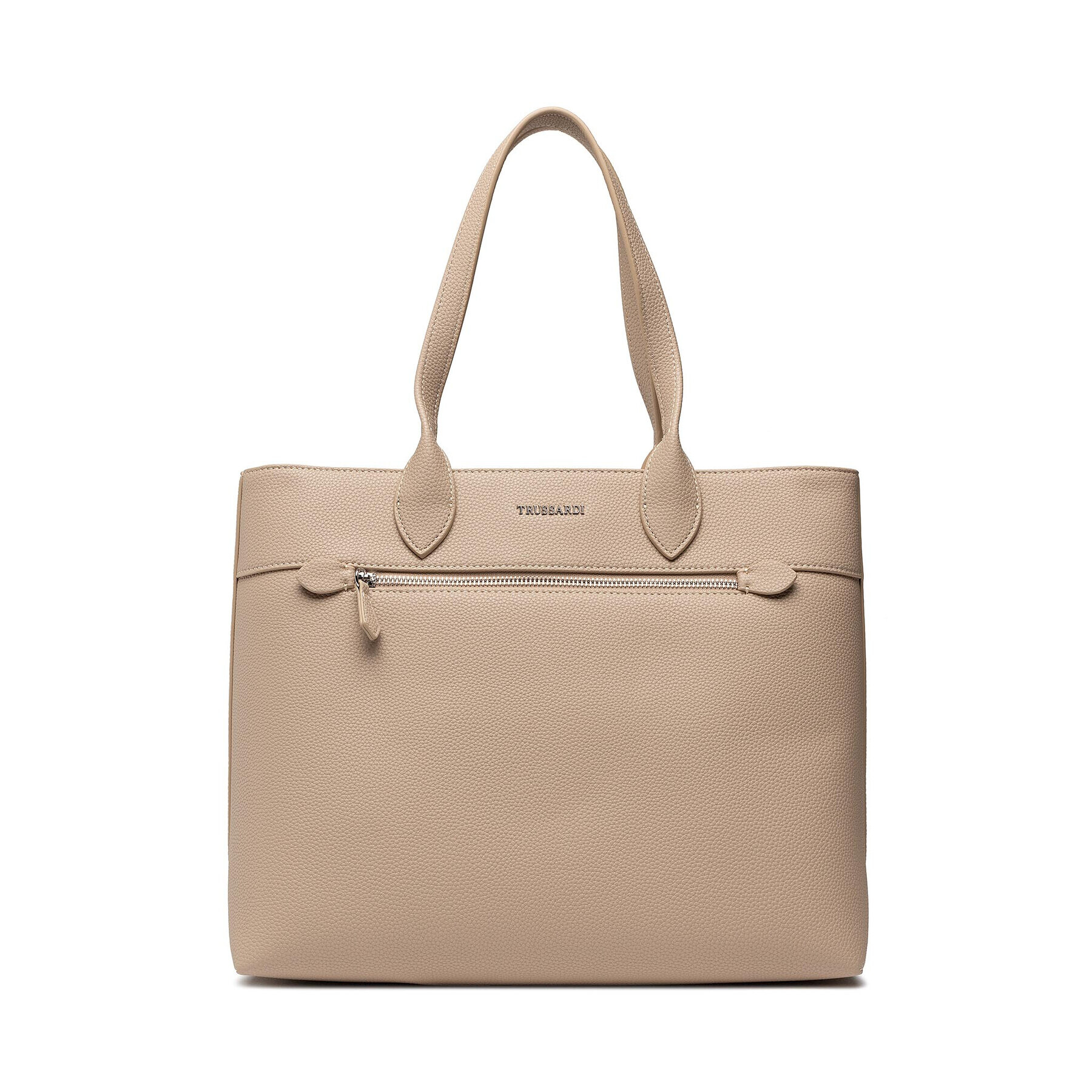 Trussardi Дамска чанта New Lily Shopper Ns 75B01420 Бежов - Pepit.bg