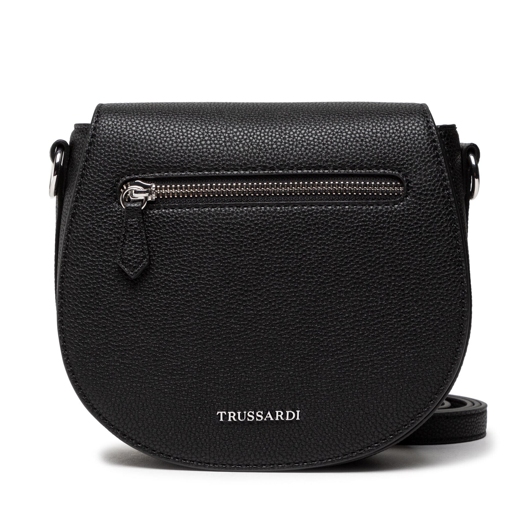 Trussardi Дамска чанта New Lily Shoulder 75B01422 Черен - Pepit.bg