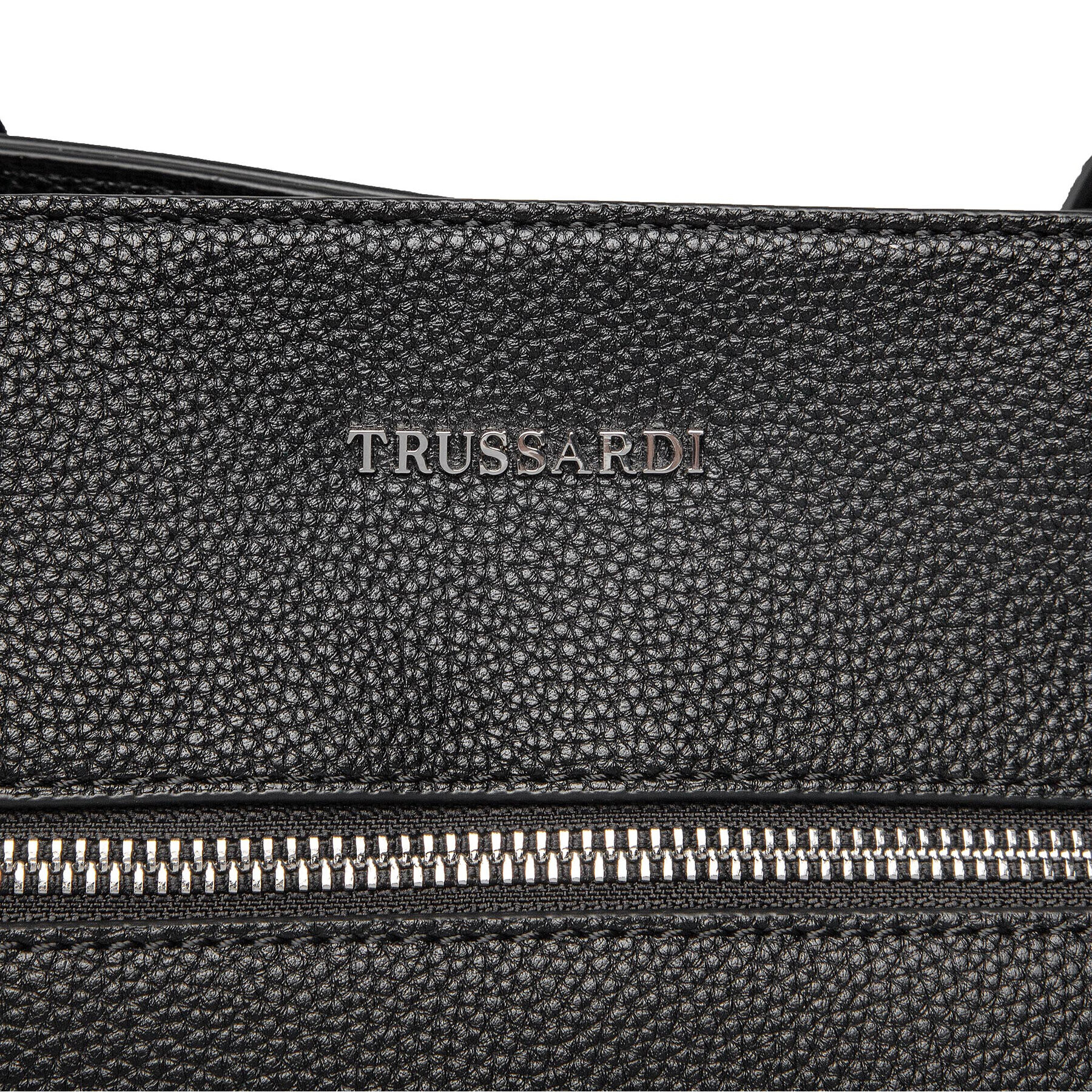 Trussardi Дамска чанта New Lily Tote Lg Full 75B01418 Черен - Pepit.bg