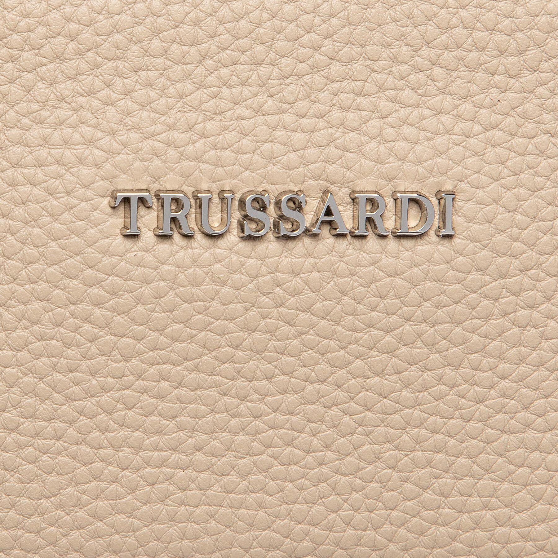 Trussardi Дамска чанта New Lily Tote Md Full Grain 75B01419 Бежов - Pepit.bg