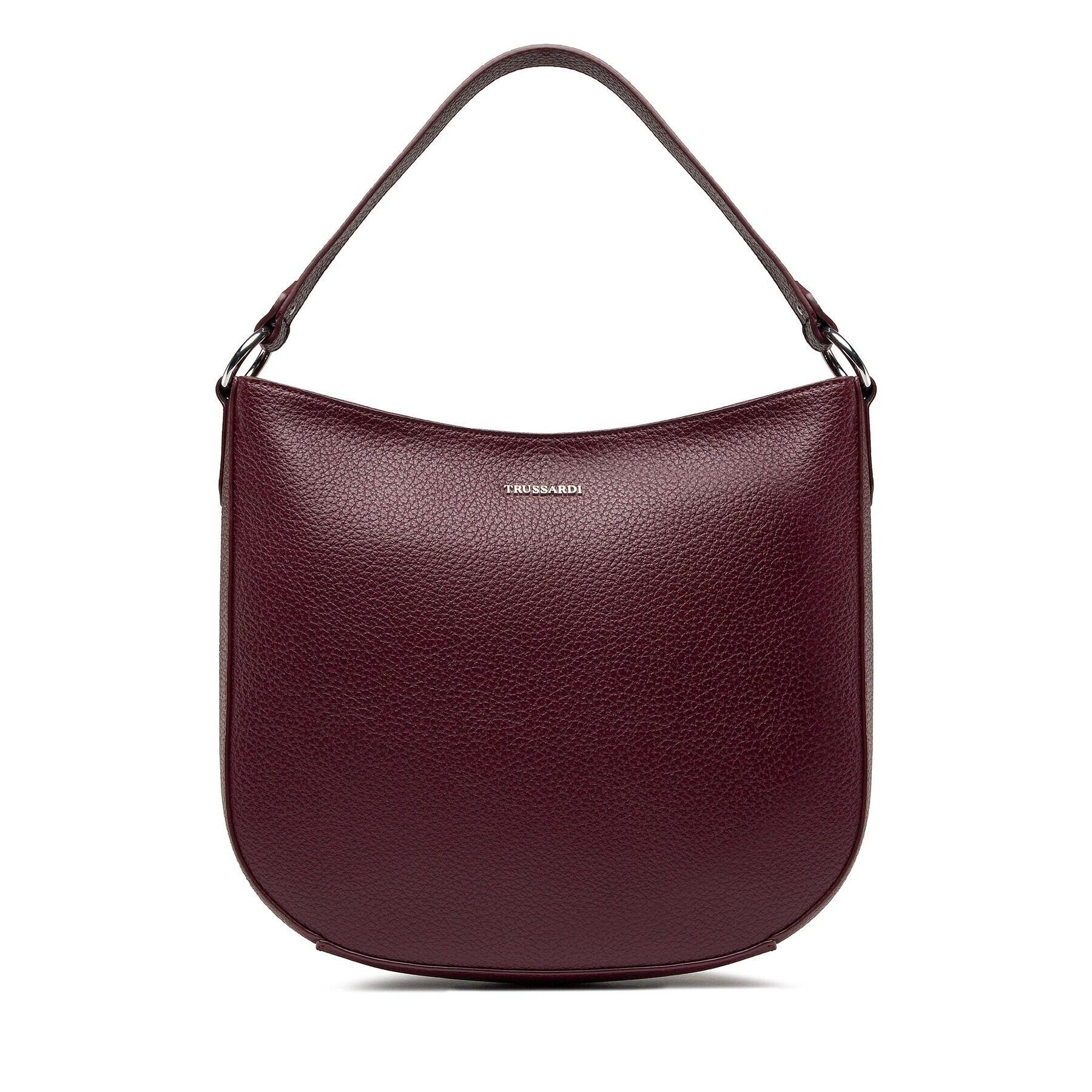 Trussardi Дамска чанта New Lisbona Hobo Md 75B01425 Бордо - Pepit.bg