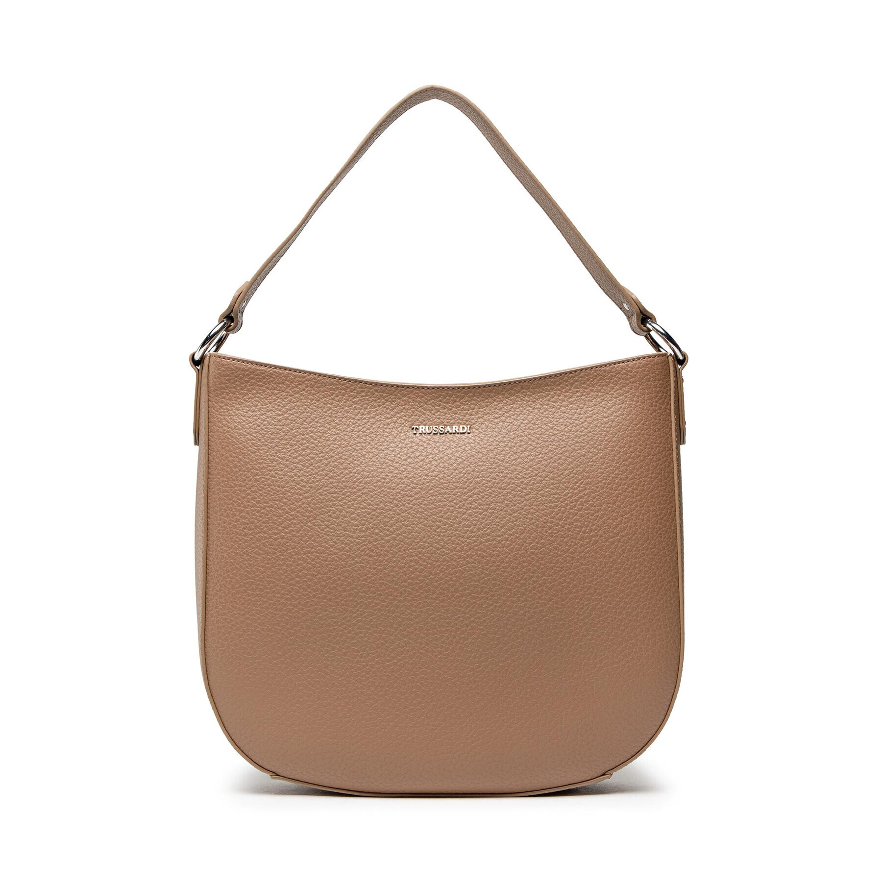 Trussardi Дамска чанта New Lisbona Hobo Md 75B01425 Кафяв - Pepit.bg