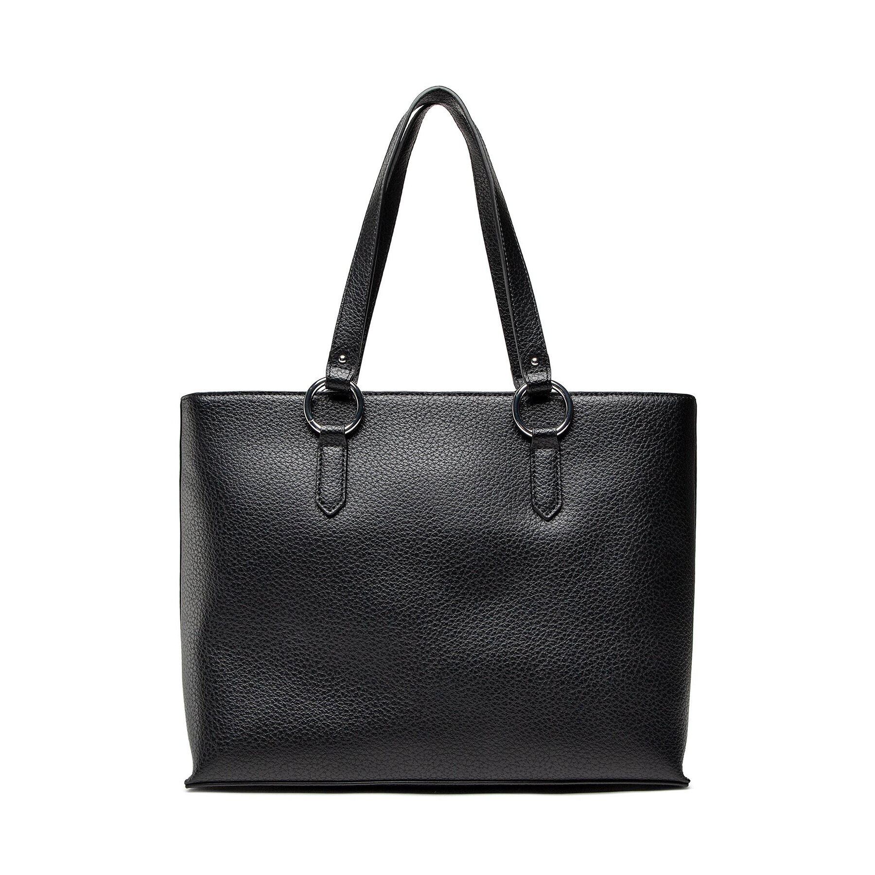 Trussardi Дамска чанта New Lisbona Shopper 75B01424 Черен - Pepit.bg