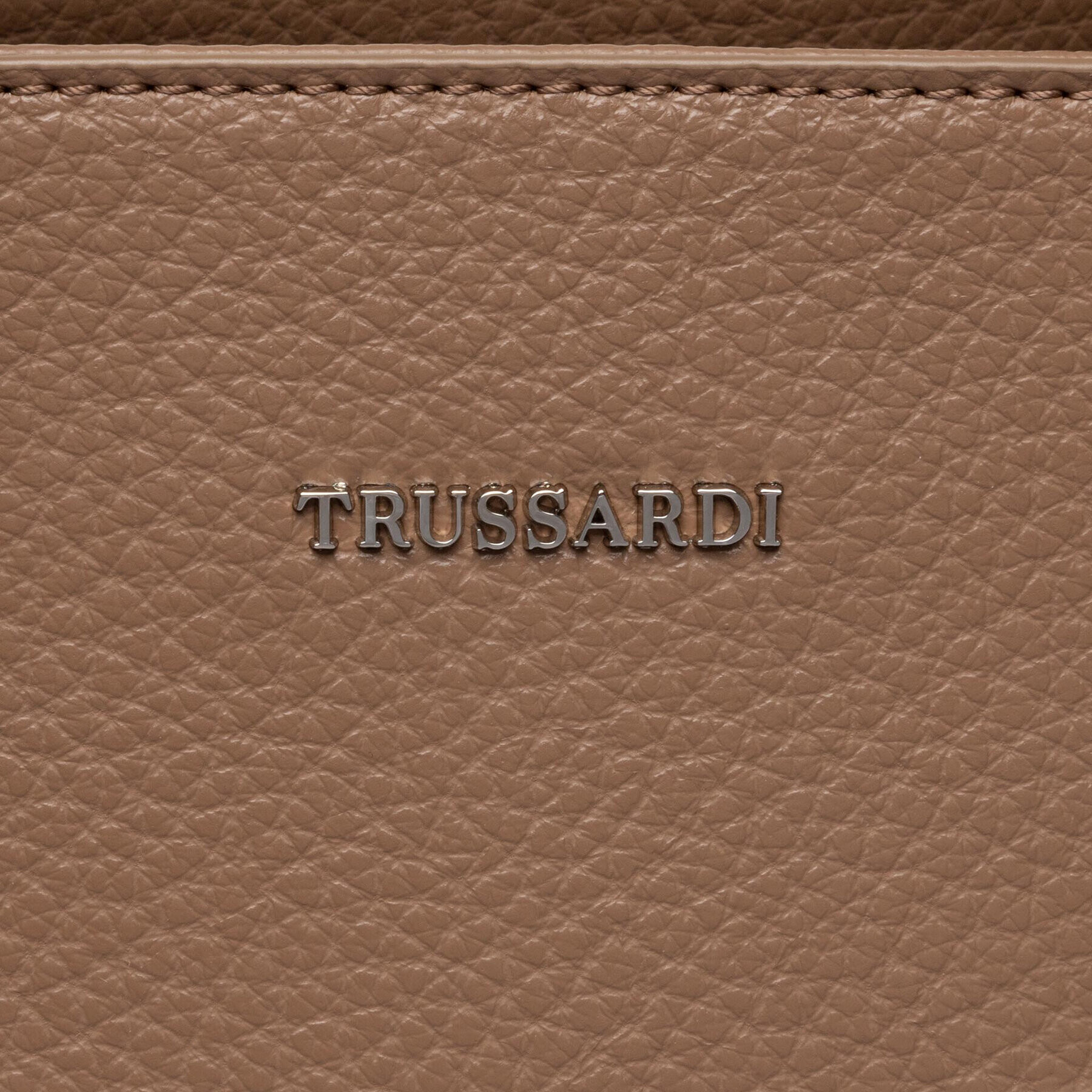 Trussardi Дамска чанта New Lisbona Shopper 75B01424 Кафяв - Pepit.bg