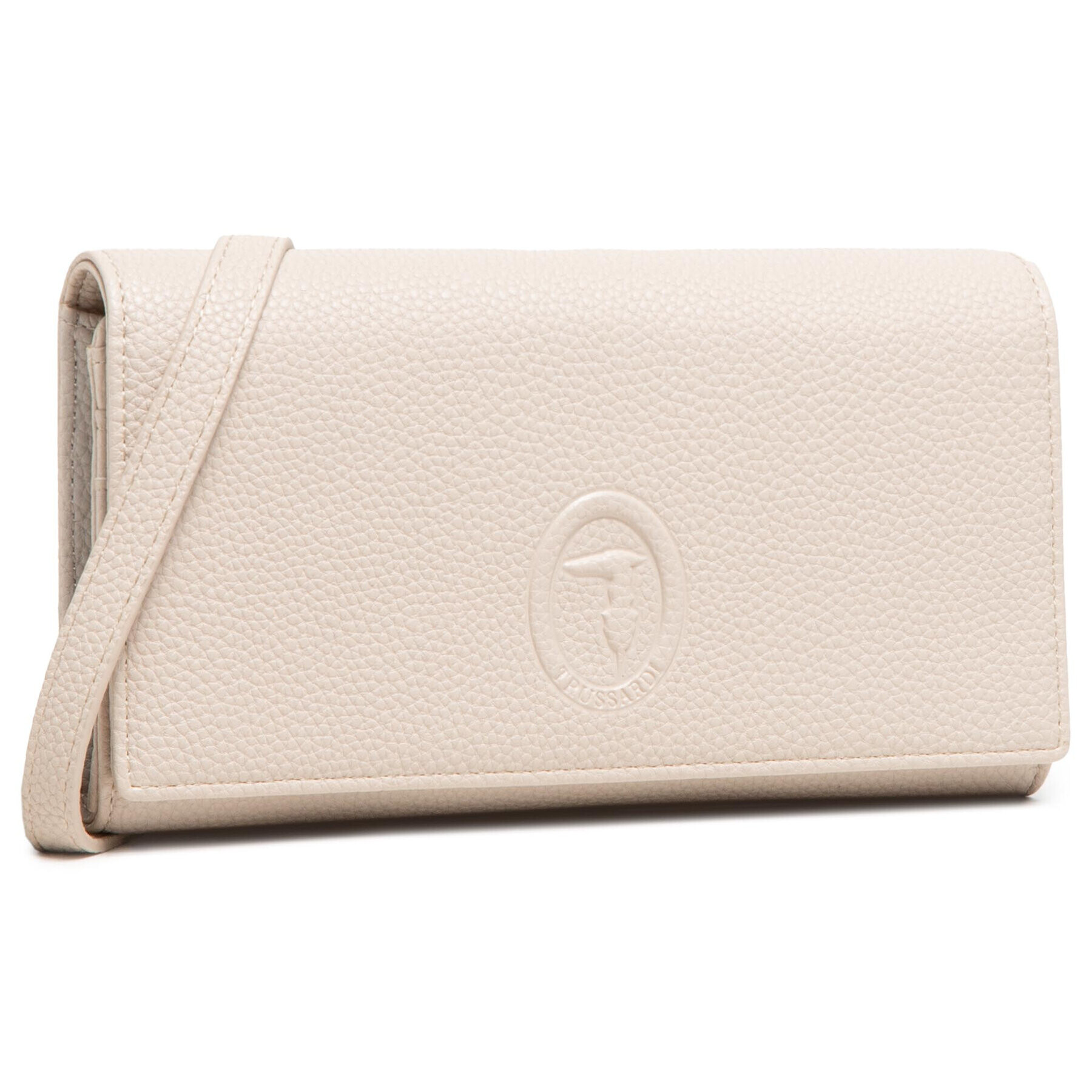 Trussardi Дамска чанта Pre Iris Clutch Sm 75B01101 Бежов - Pepit.bg