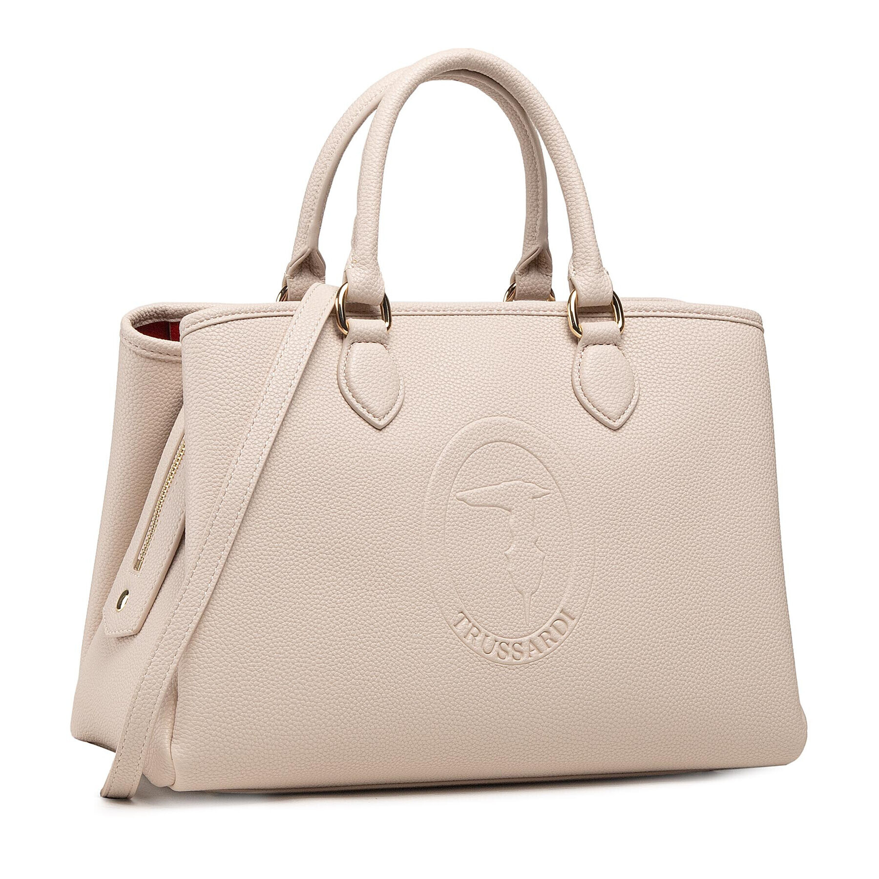 Trussardi Дамска чанта Pre Iris Tote Md 75B01097 Бежов - Pepit.bg