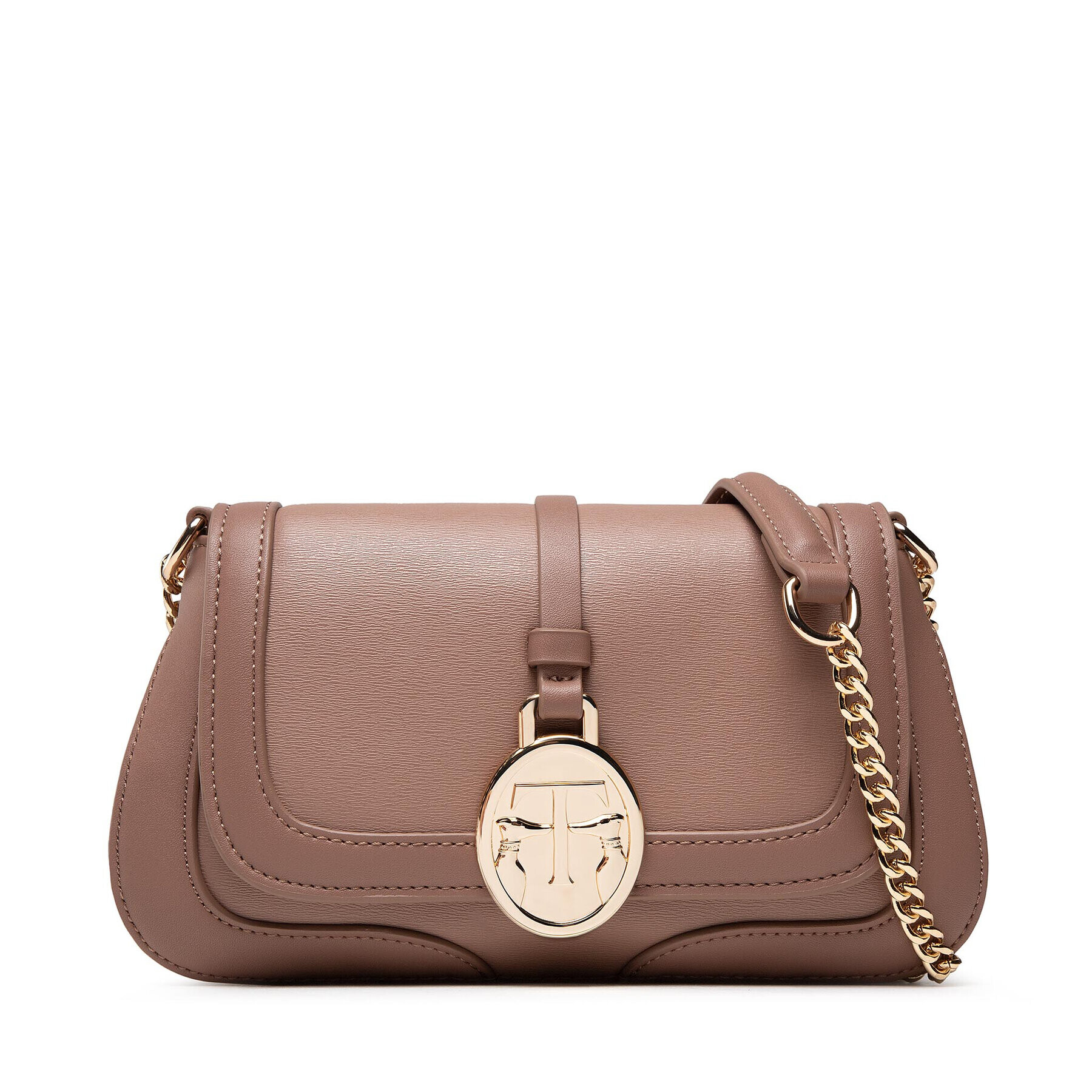 Trussardi Дамска чанта Roma Shoulder 75B01208 Бежов - Pepit.bg