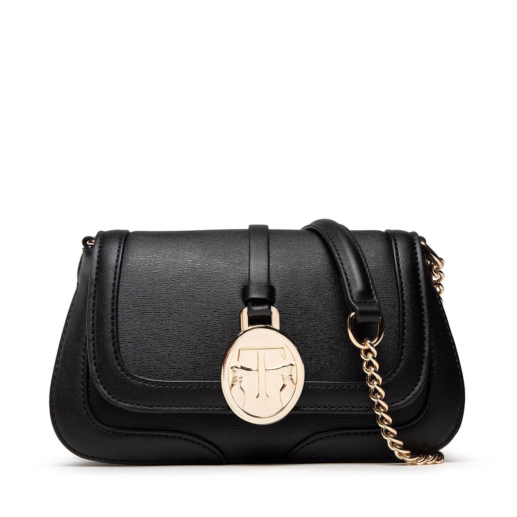 Trussardi Дамска чанта Roma Shoulder 75B01208 Черен - Pepit.bg