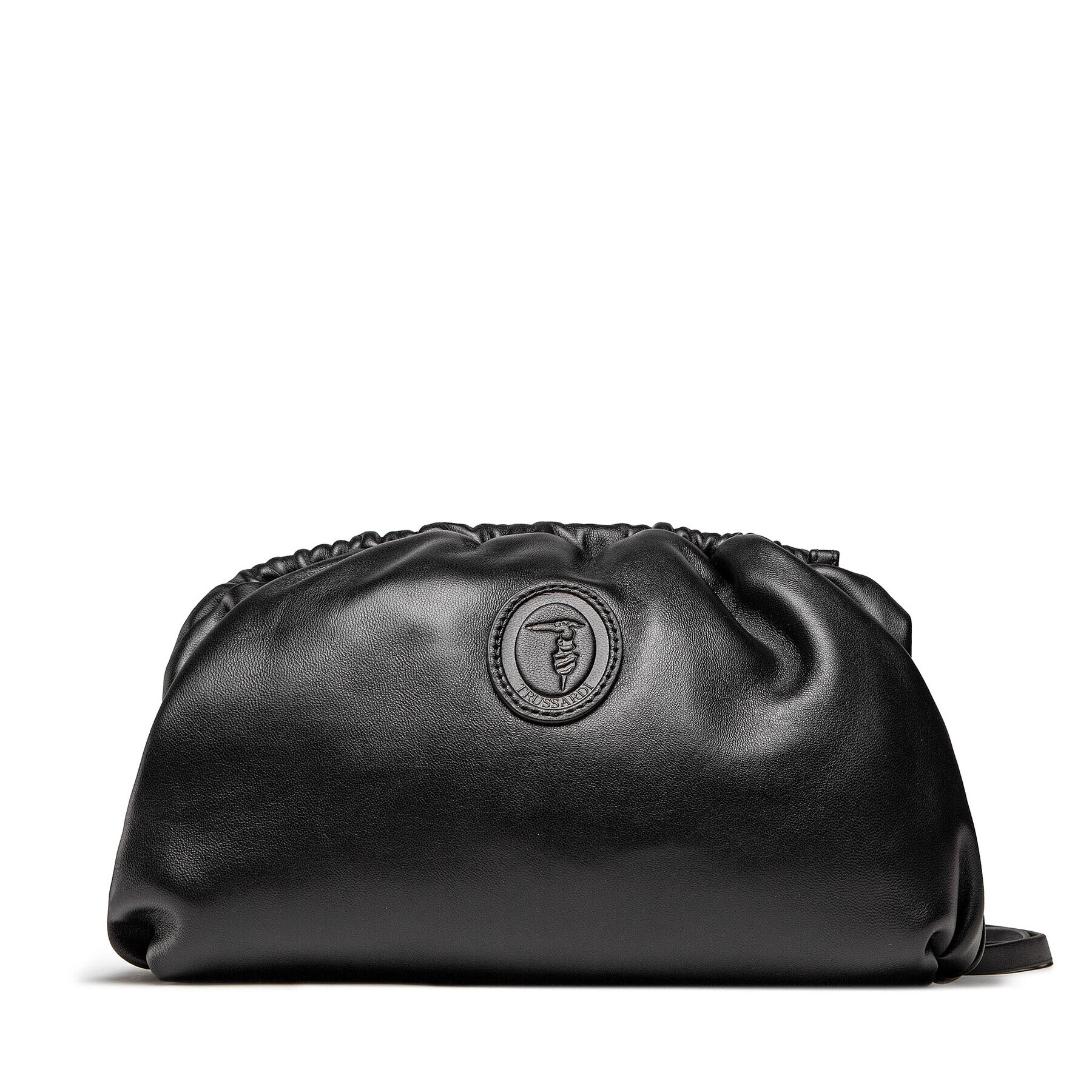 Trussardi Дамска чанта Thalia Frame Clutch 75B01213 Черен - Pepit.bg