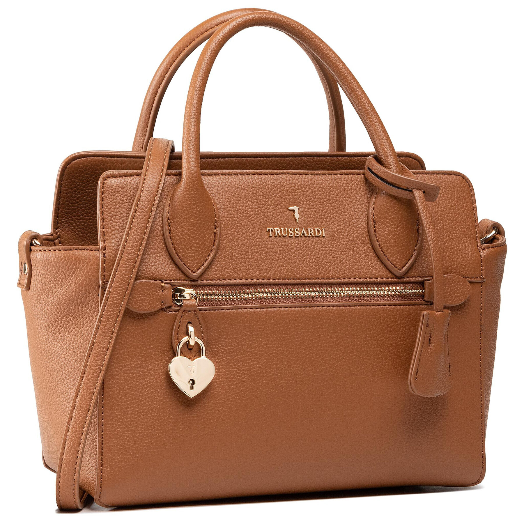 Trussardi Дамска чанта Tote Md 75B01079 Кафяв - Pepit.bg