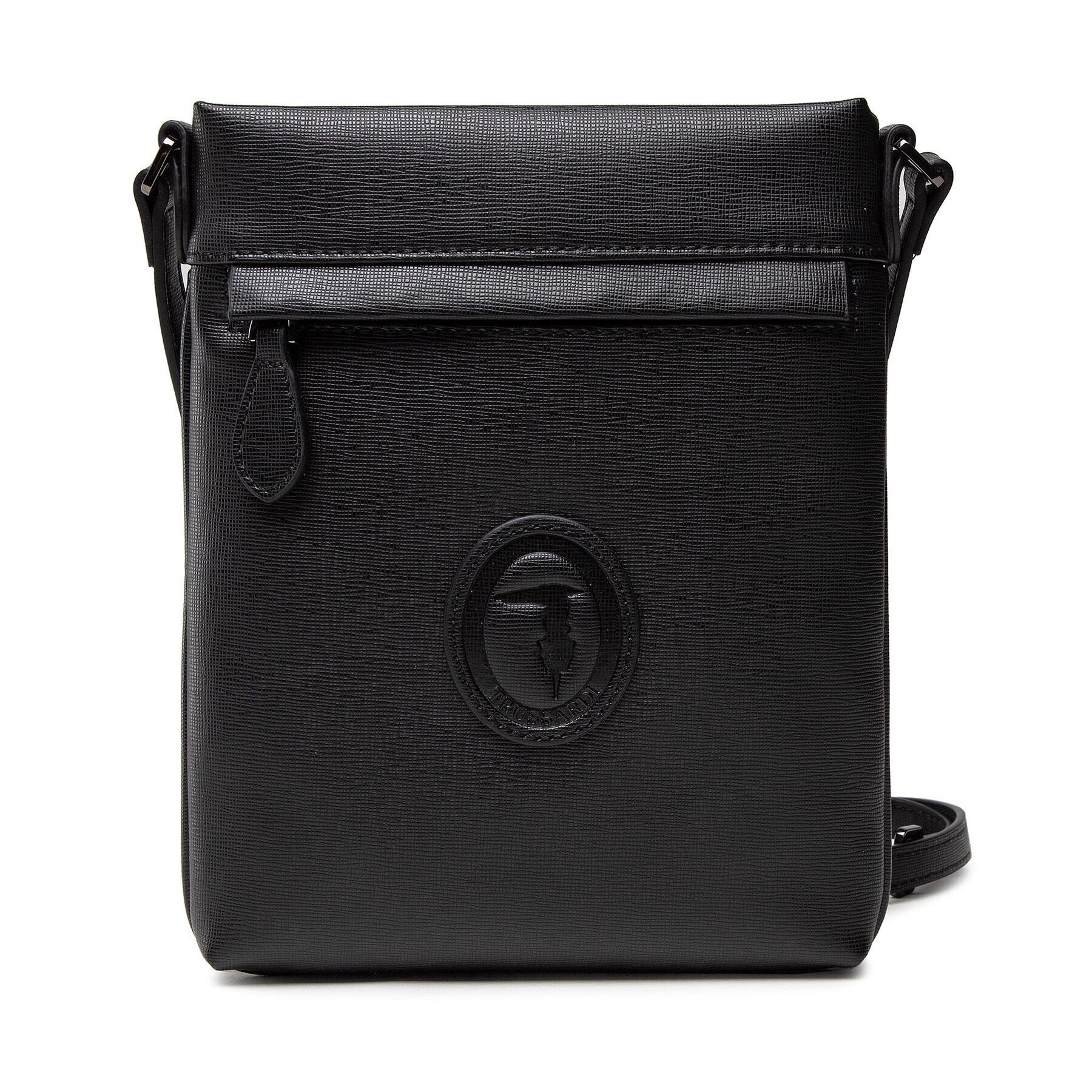 Trussardi Дамска чанта Urban Crossbody Flat 71B00266 Черен - Pepit.bg