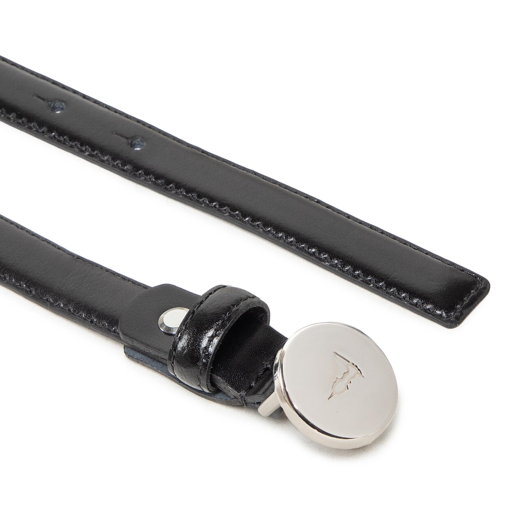 Trussardi Дамски колан Belt H2 Cm Oval 75L00179 Черен - Pepit.bg