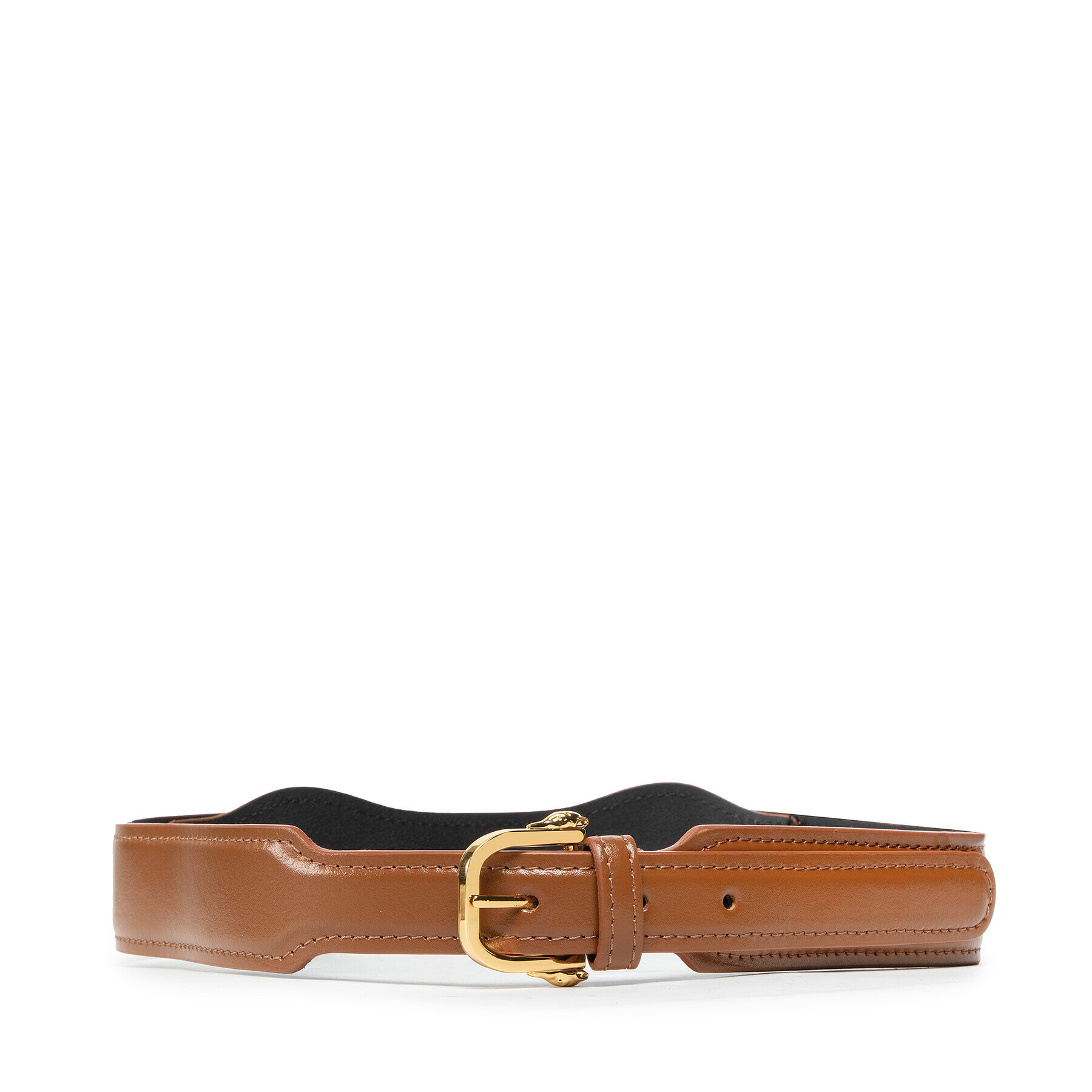 Trussardi Дамски колан Belt H35 cm 75L00165 Кафяв - Pepit.bg