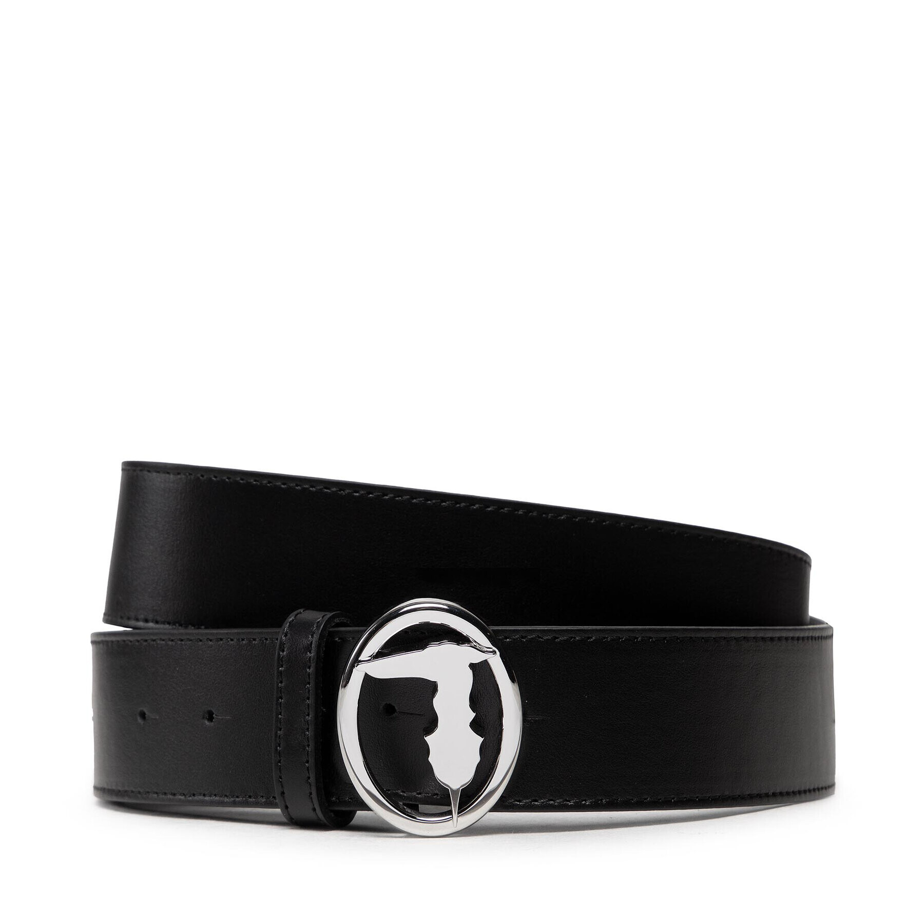Trussardi Дамски колан Belt H4 Cm 75L00156 Черен - Pepit.bg