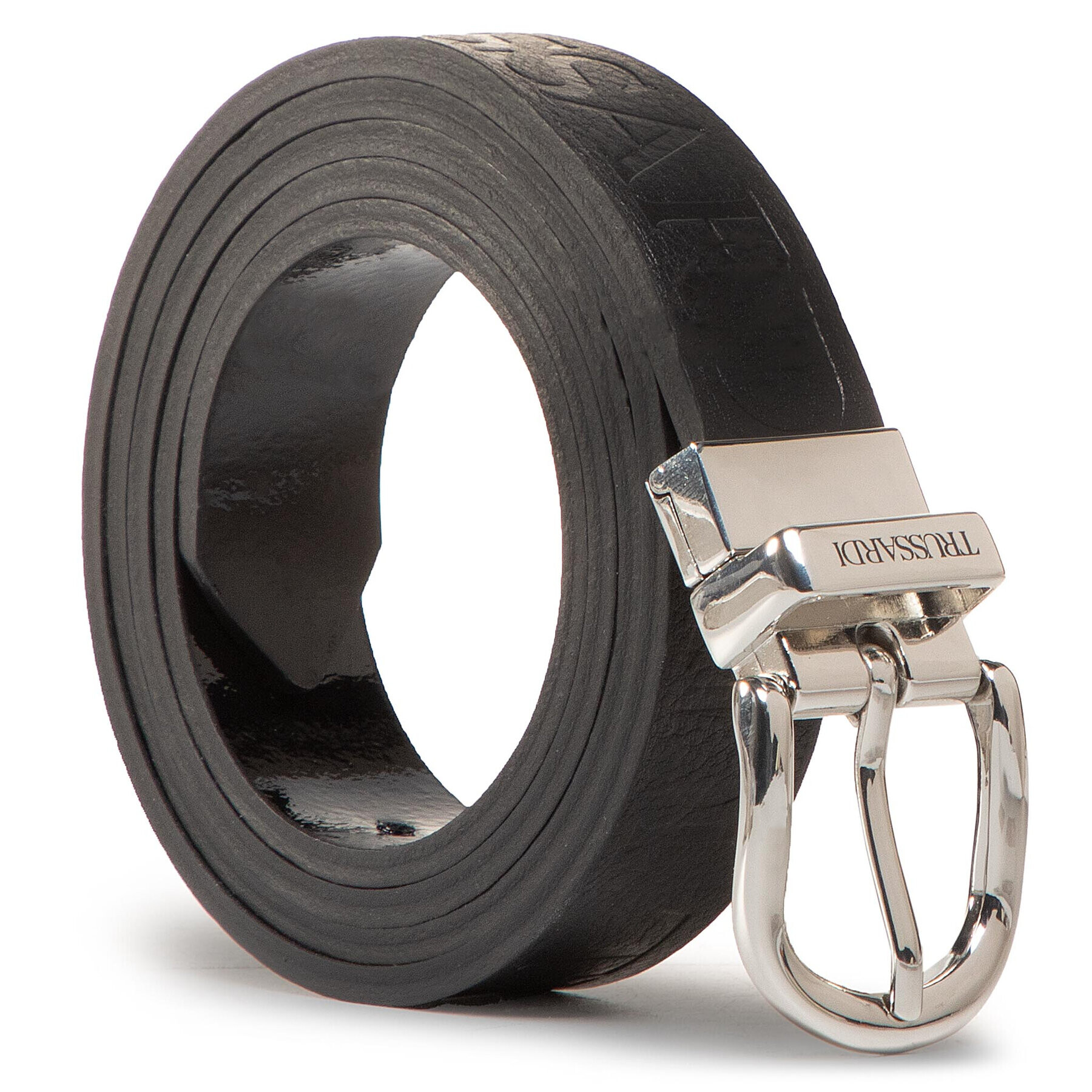 Trussardi Дамски колан Belt Reversible 2 Cm 75L00107 Черен - Pepit.bg