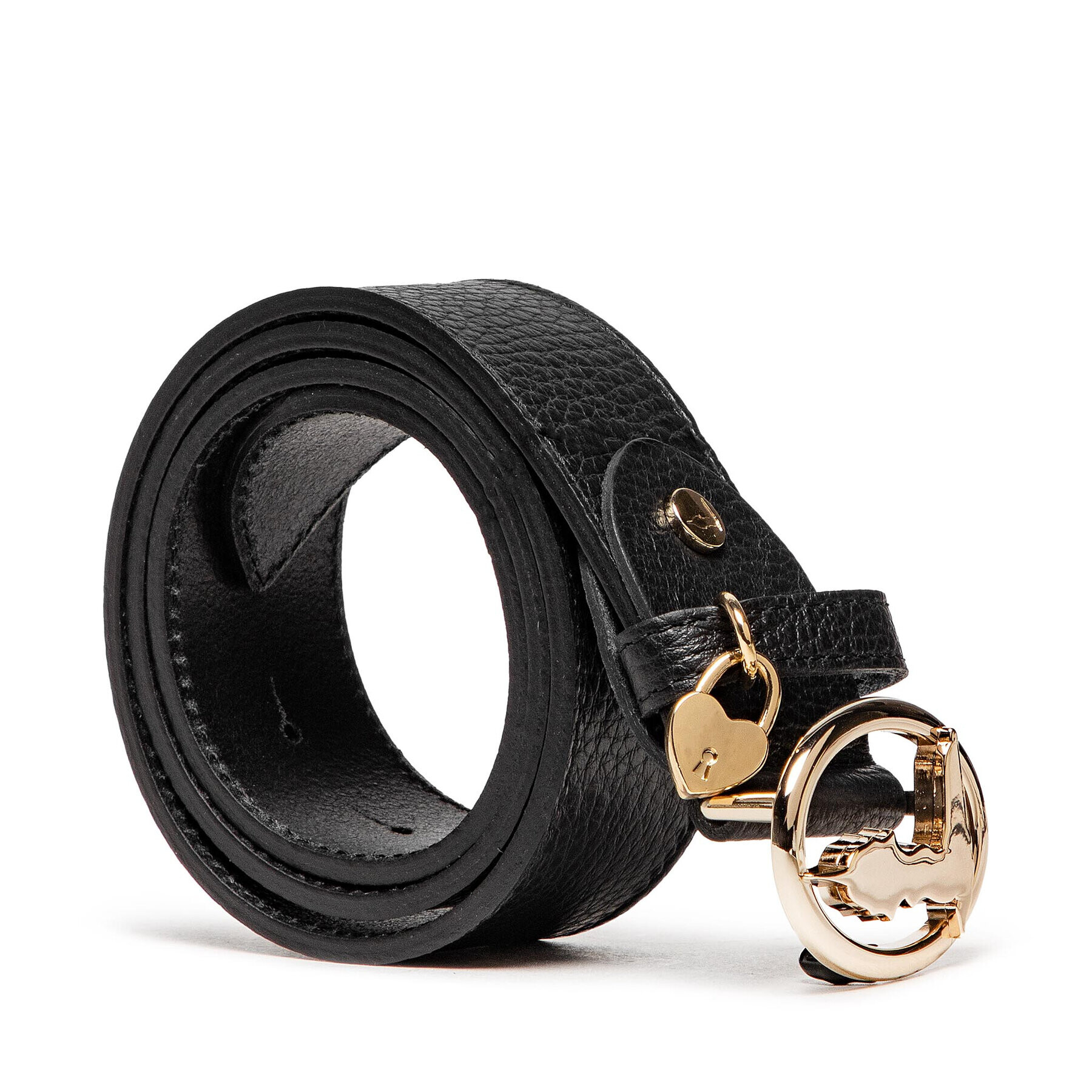 Trussardi Дамски колан Pre Belt H4Cm Fibbia 75L00129 Черен - Pepit.bg