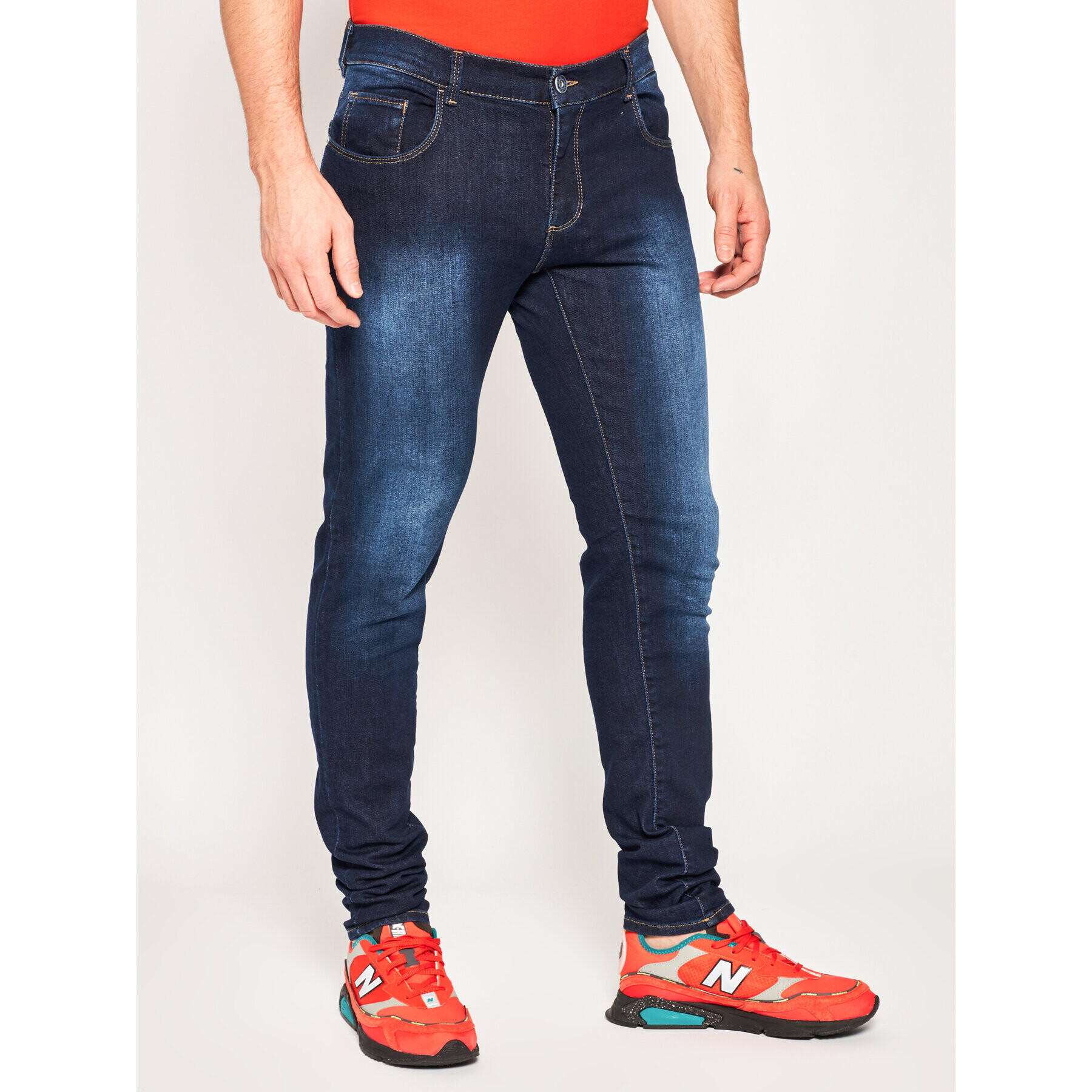 Trussardi Дънки 370 52J00000 Тъмносин Regular Fit - Pepit.bg