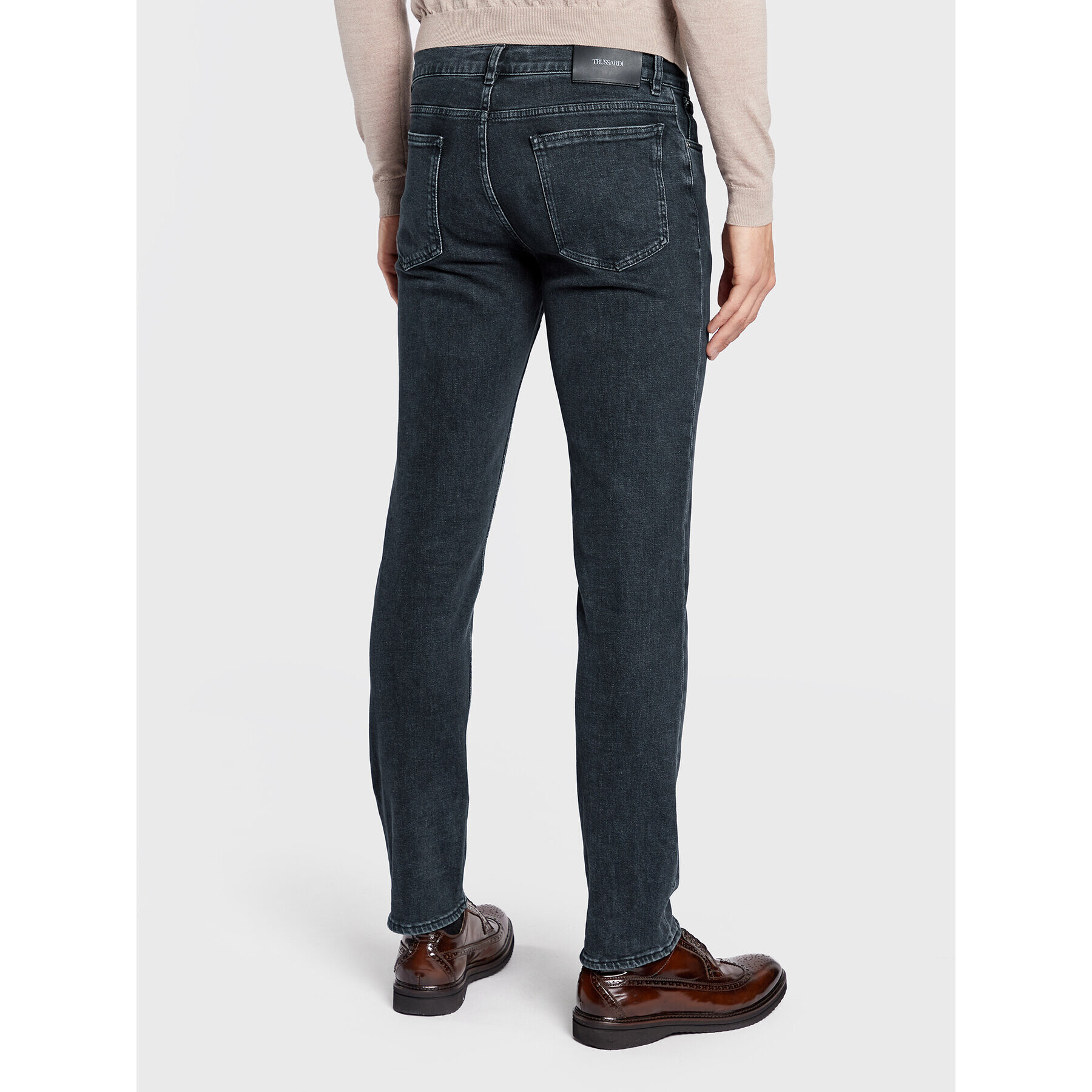 Trussardi Дънки 370 Close 52J00000 Сив Slim Fit - Pepit.bg