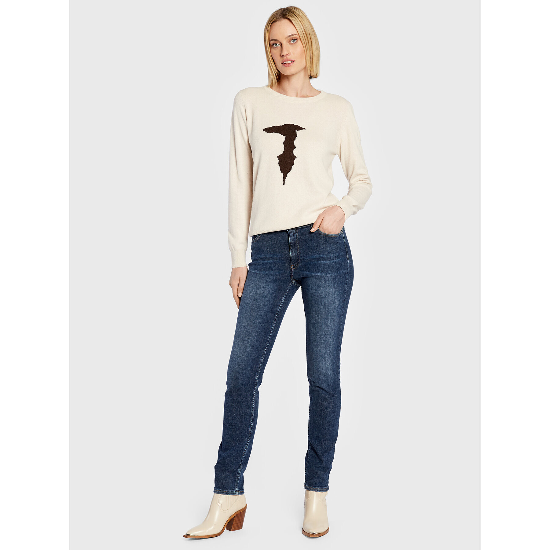 Trussardi Дънки 56J00005 Син Skinny Fit - Pepit.bg