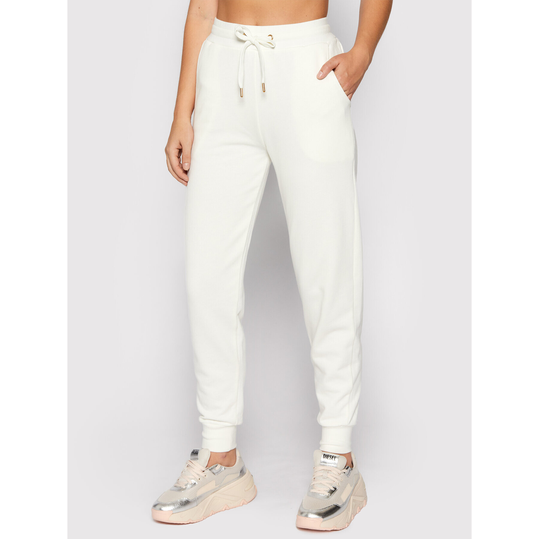 Trussardi Долнище анцуг 56P00294 Бежов Slim Fit - Pepit.bg