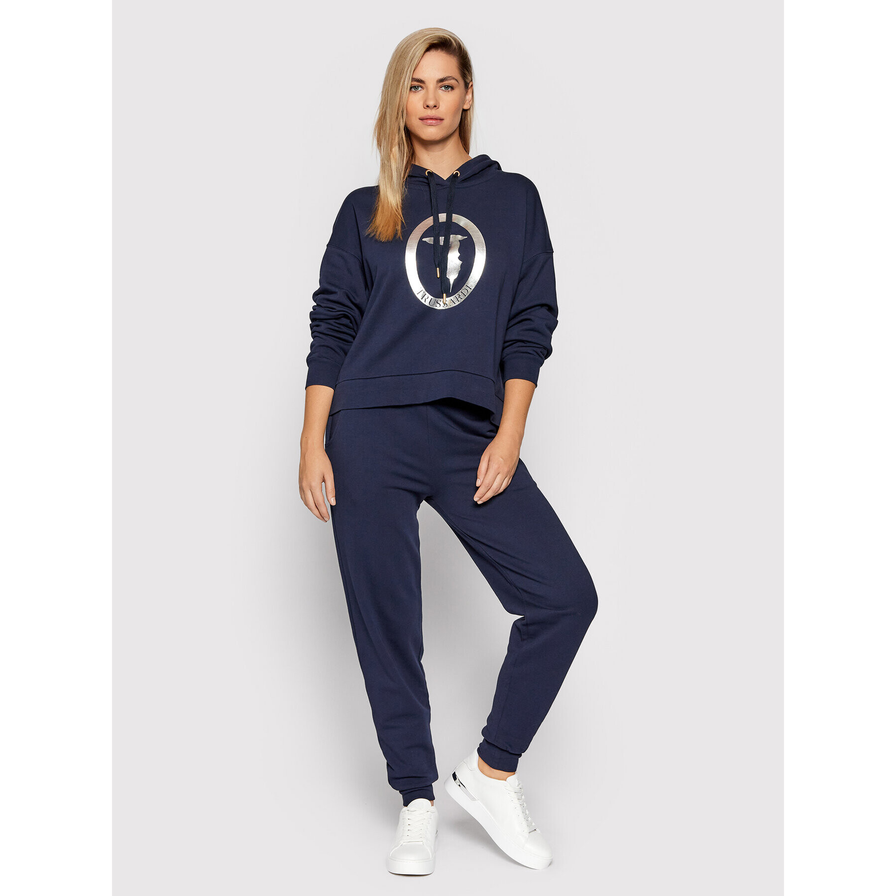 Trussardi Долнище анцуг 56P00294 Тъмносин Slim Fit - Pepit.bg