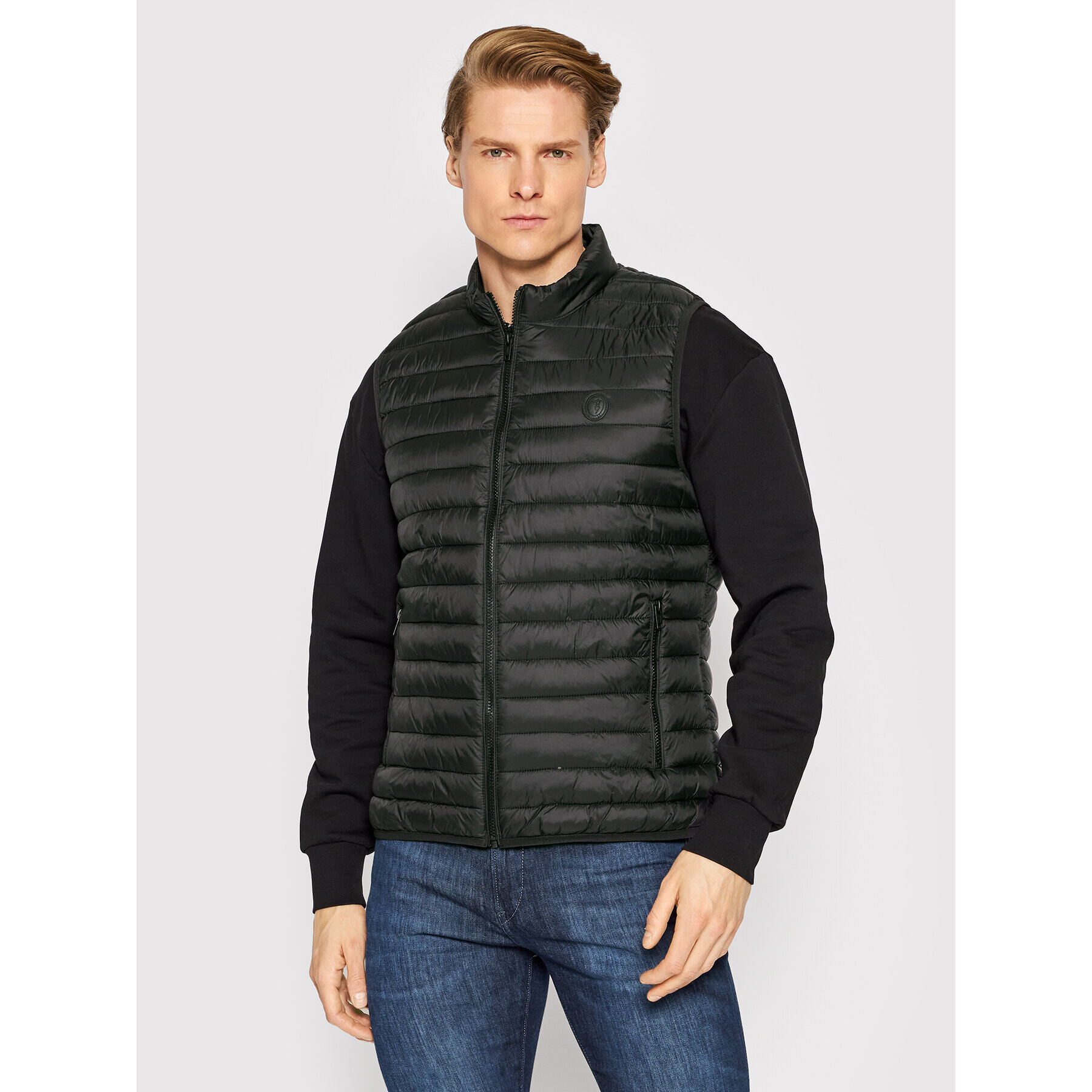 Trussardi Елек 52S00711 Черен Regular Fit - Pepit.bg