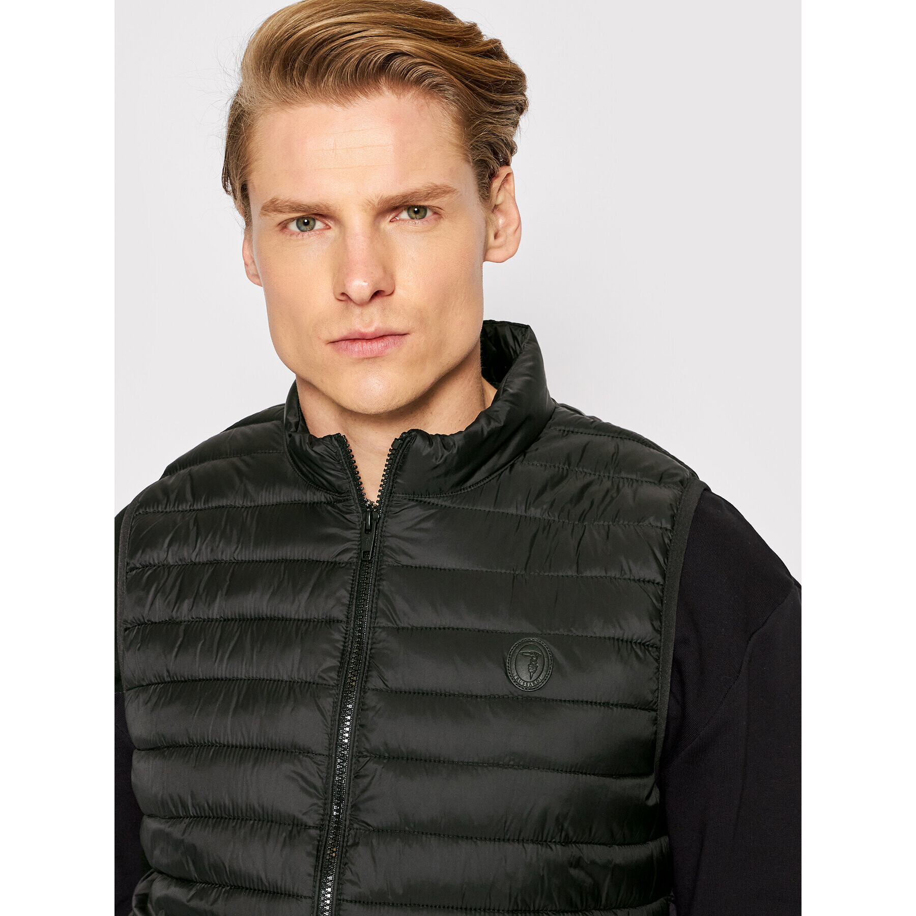Trussardi Елек 52S00711 Черен Regular Fit - Pepit.bg
