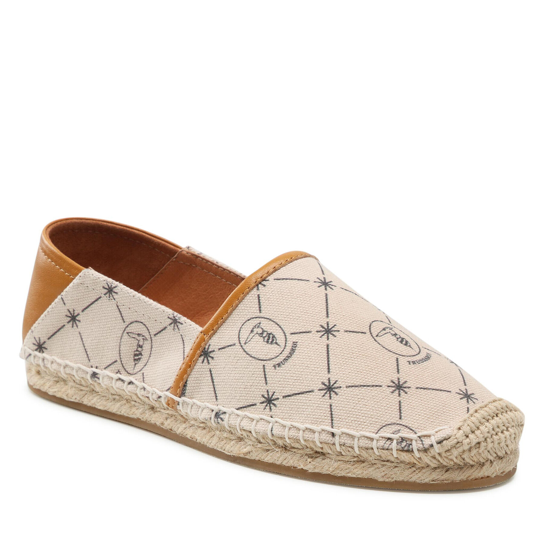 Trussardi Еспадрили 79A00733 Бежов - Pepit.bg